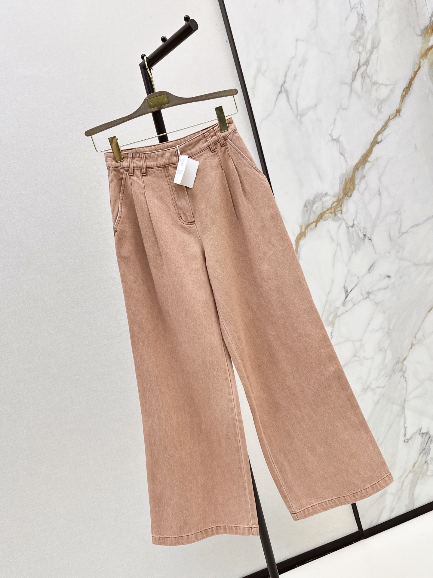 Brun 26fw straight-leg jeans