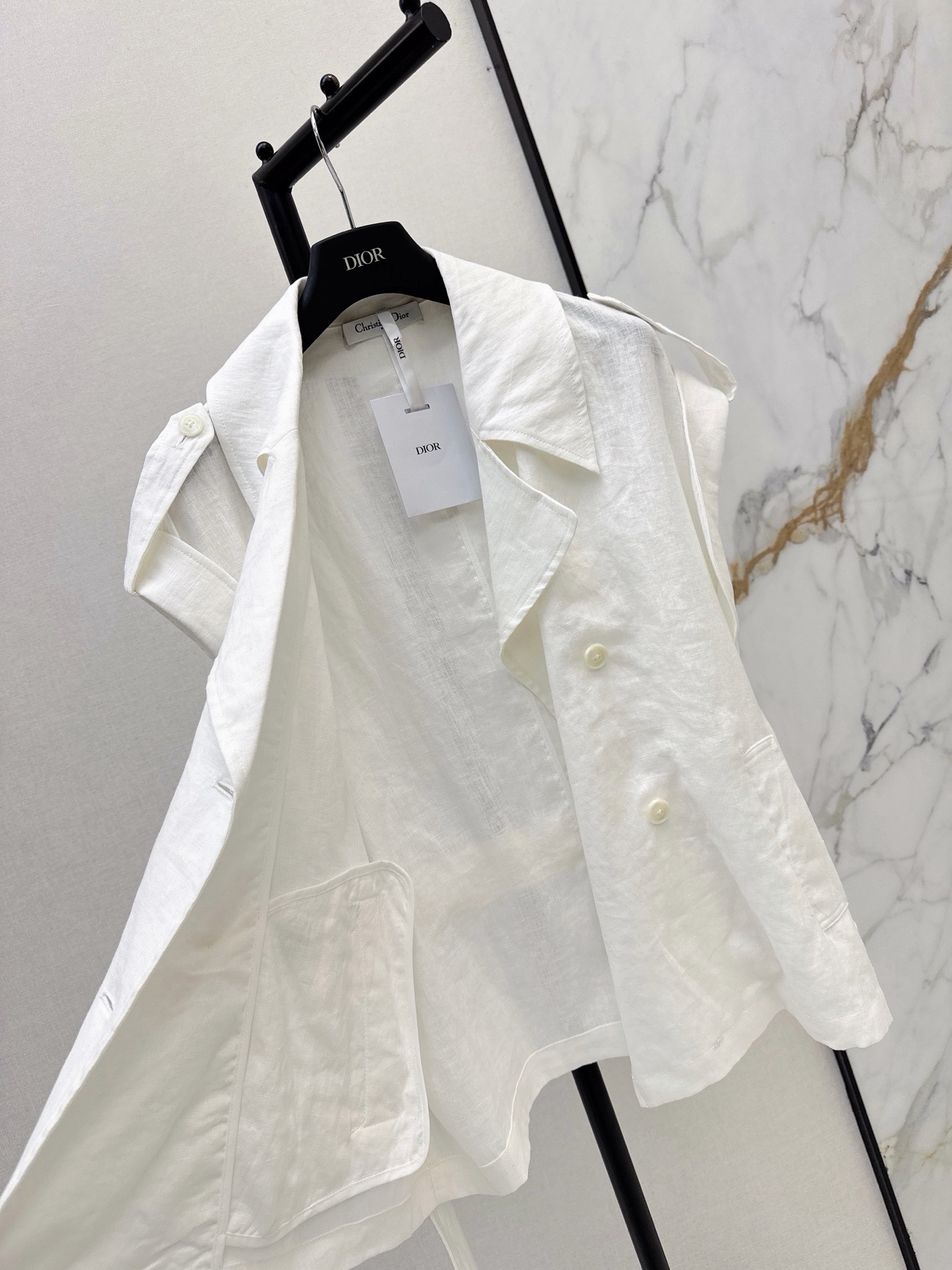 CD 26ss belted vest
