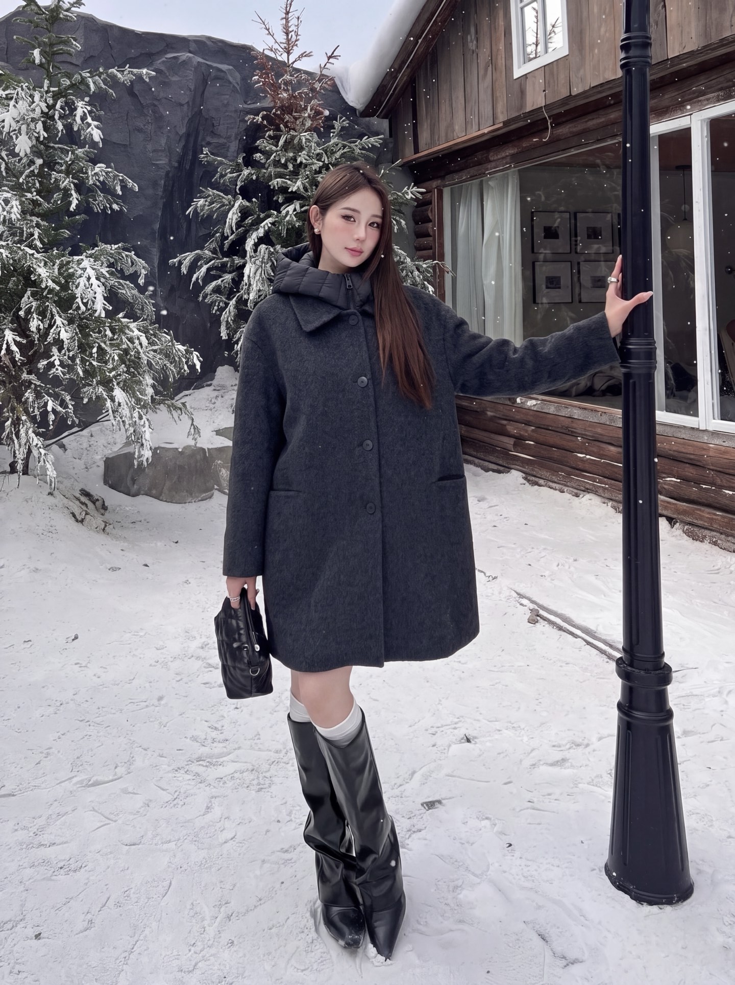 Max 26fw down vest woolen overcoats sets