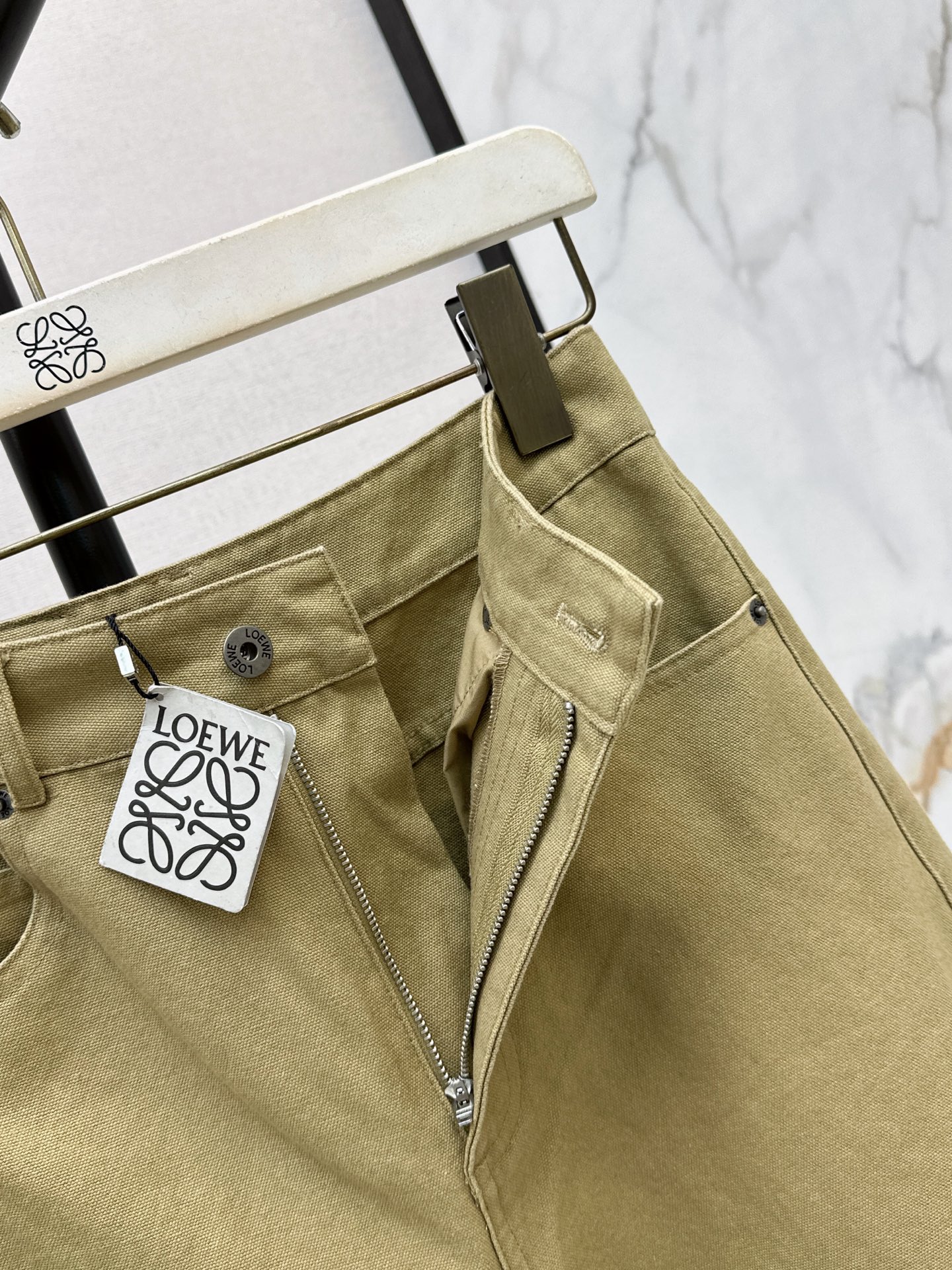 Loe 26fw straight-leg pants