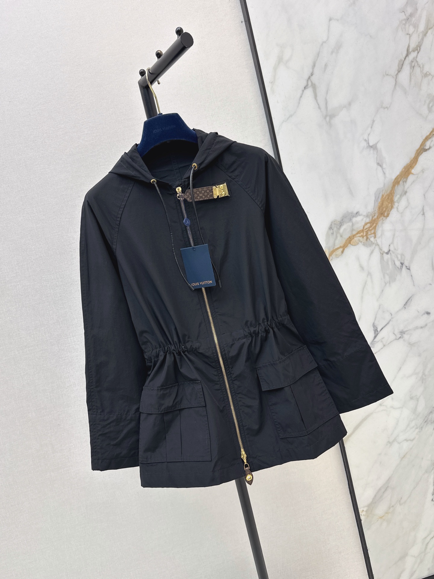 Loui 26fw hooded trench coats