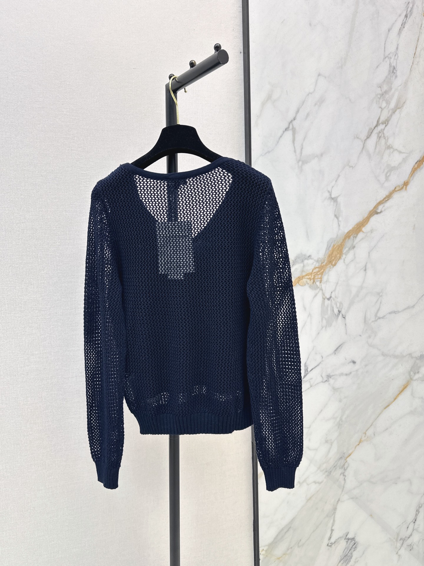 Chan 26fw 2in1 hollow knitwear