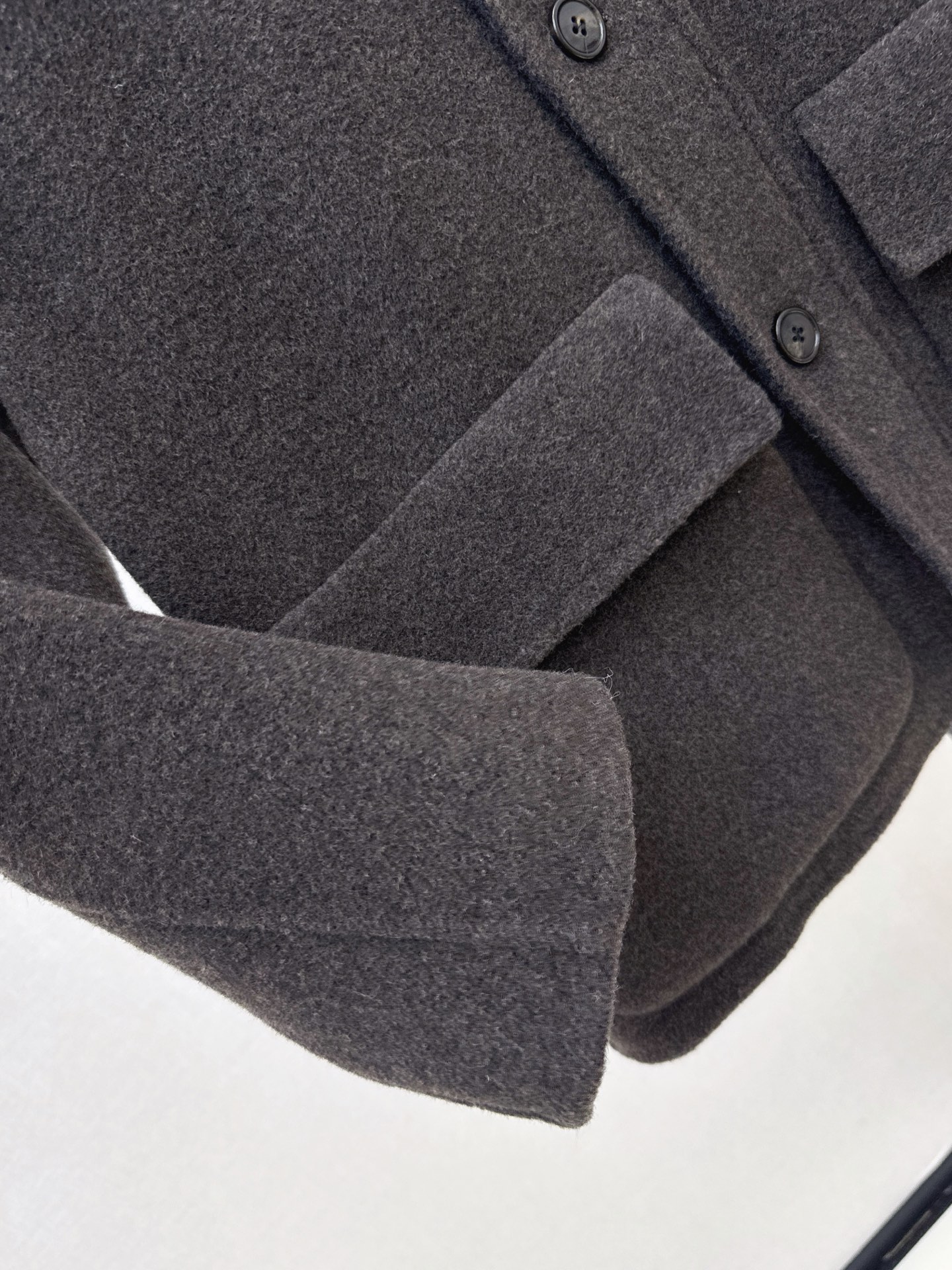 Brun 26fw woolen collared jacket