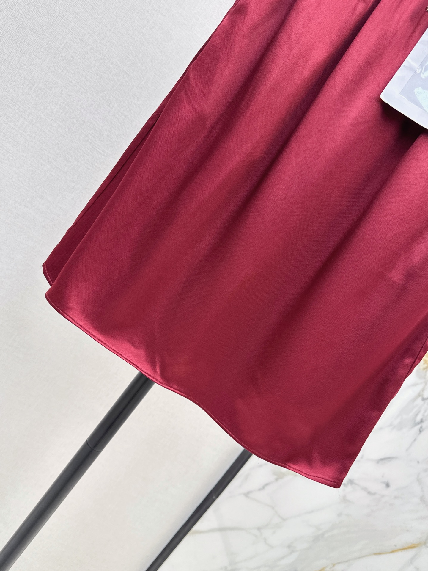 Chan 26fw silk skirt