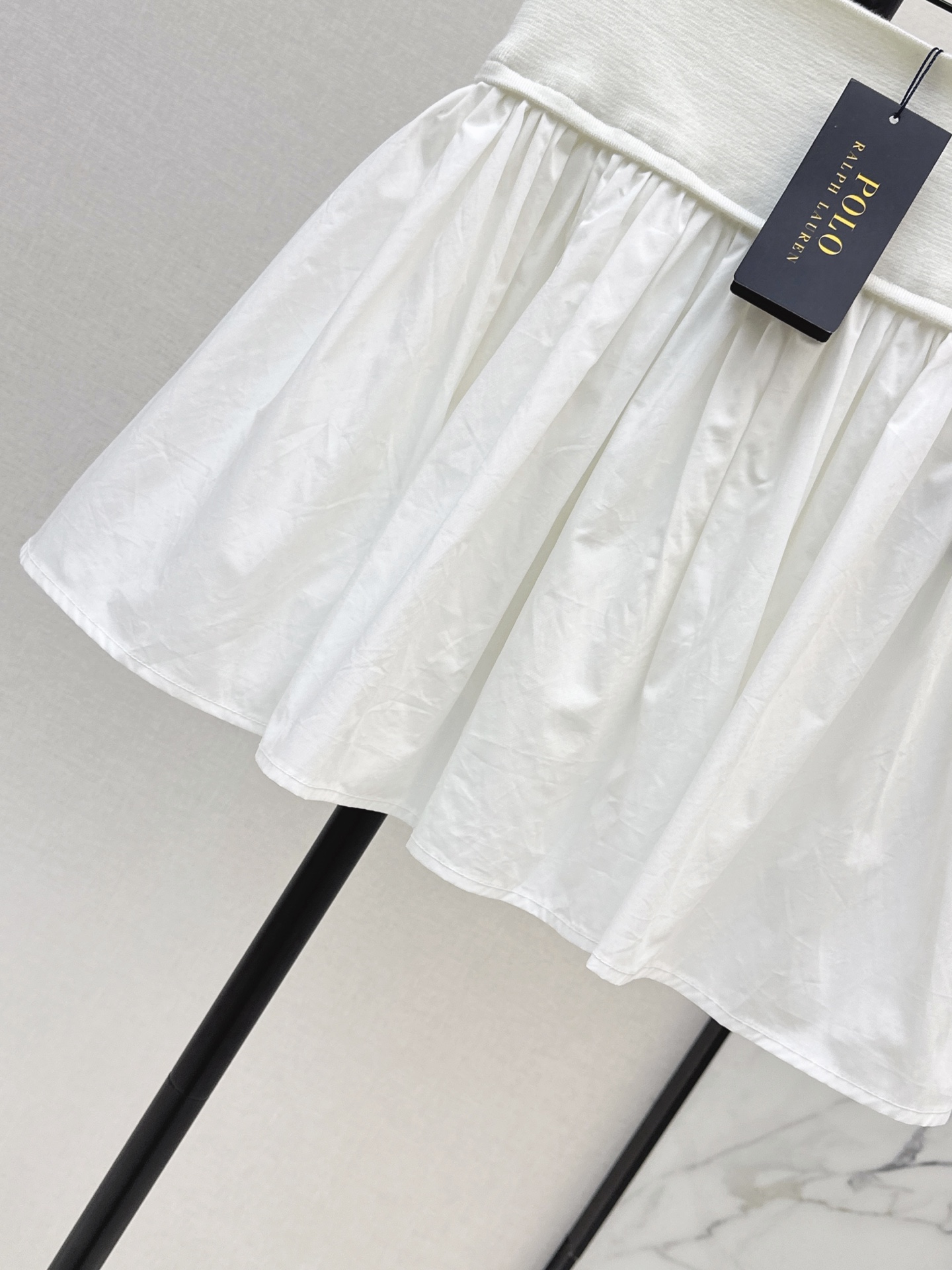 Ralp 26ss pleated mini skirt