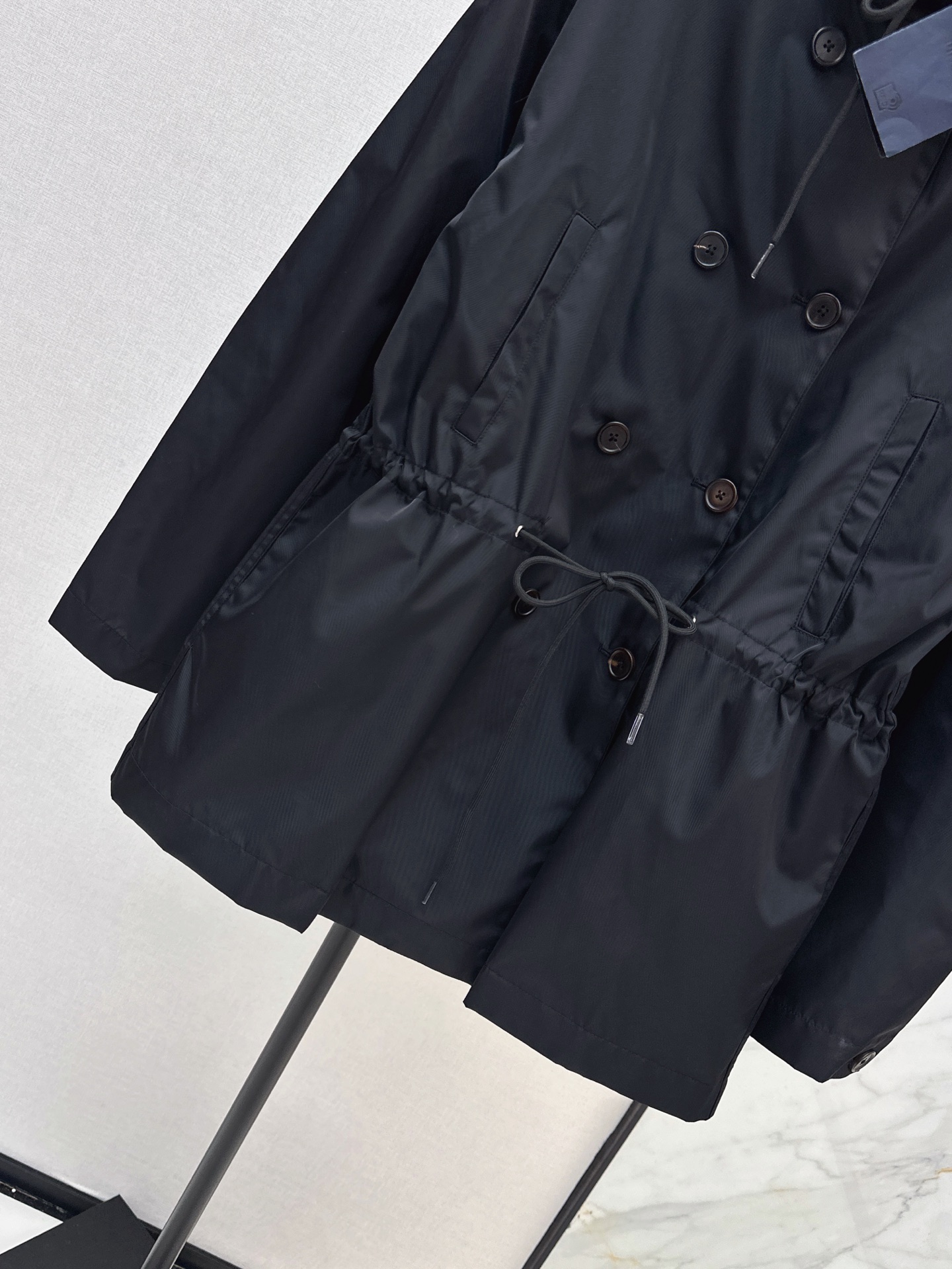 Pra 26fw  drawstring trench coats
