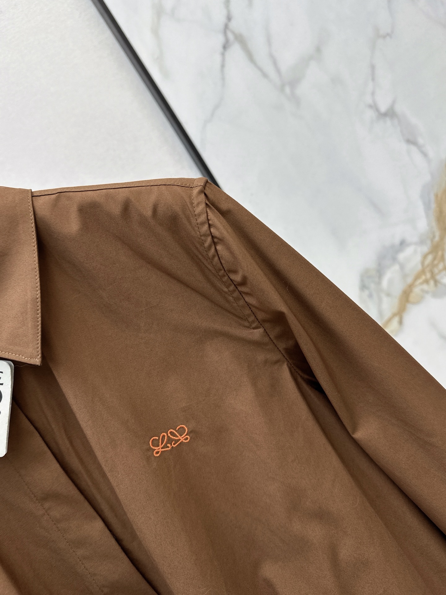 Loe 26fw drawstring shirt