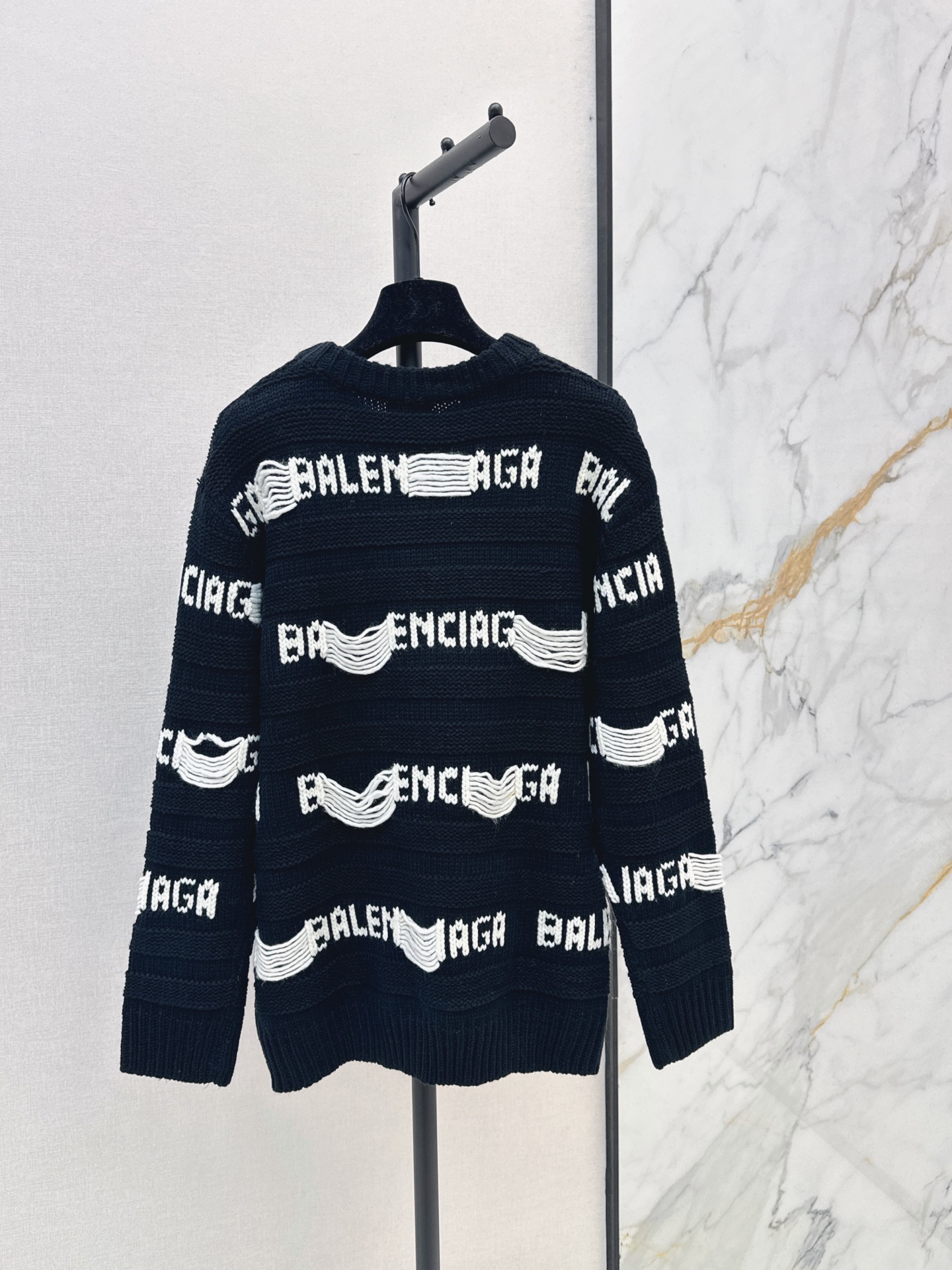 Balen 26fw jacquard sweater