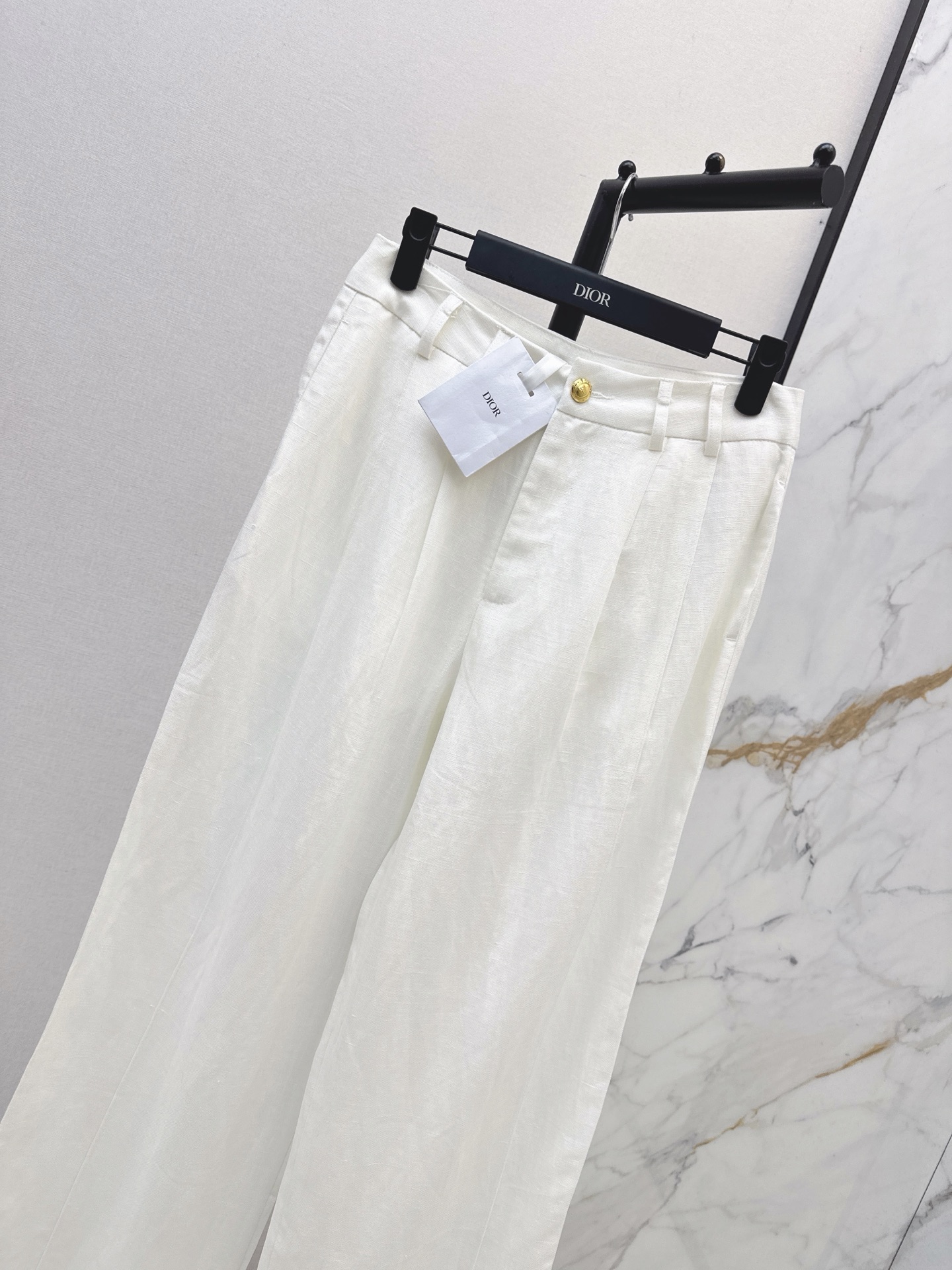 CD 26ss linen straight pants