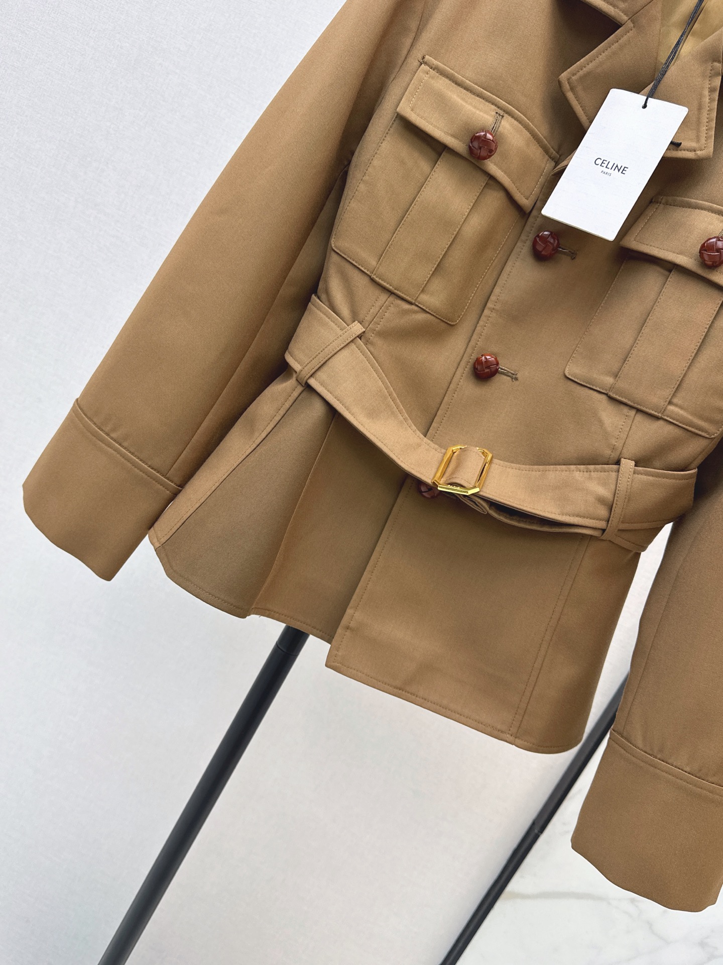Celi 26fw belted jacket
