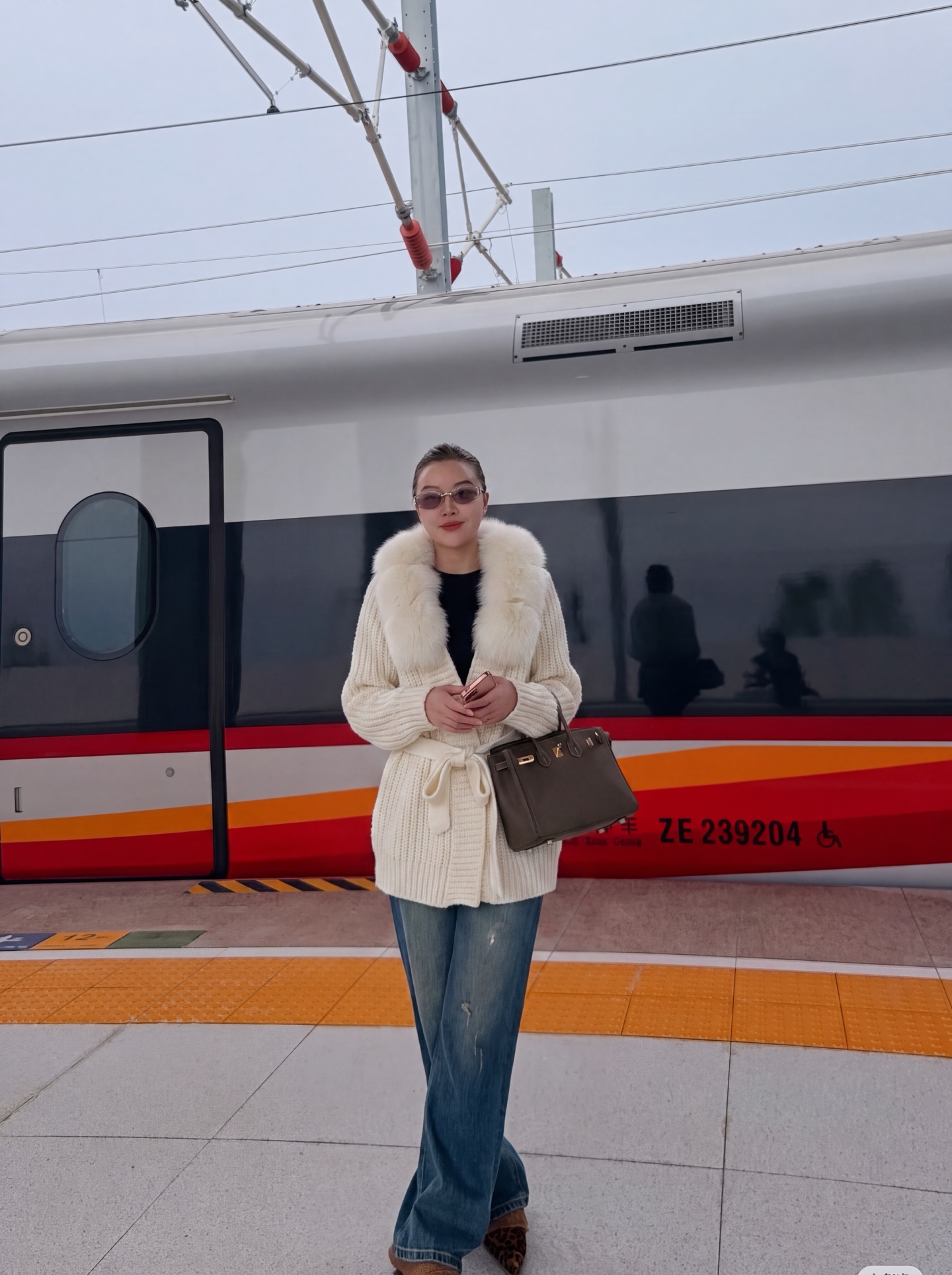 Fen 26fw knit jacket