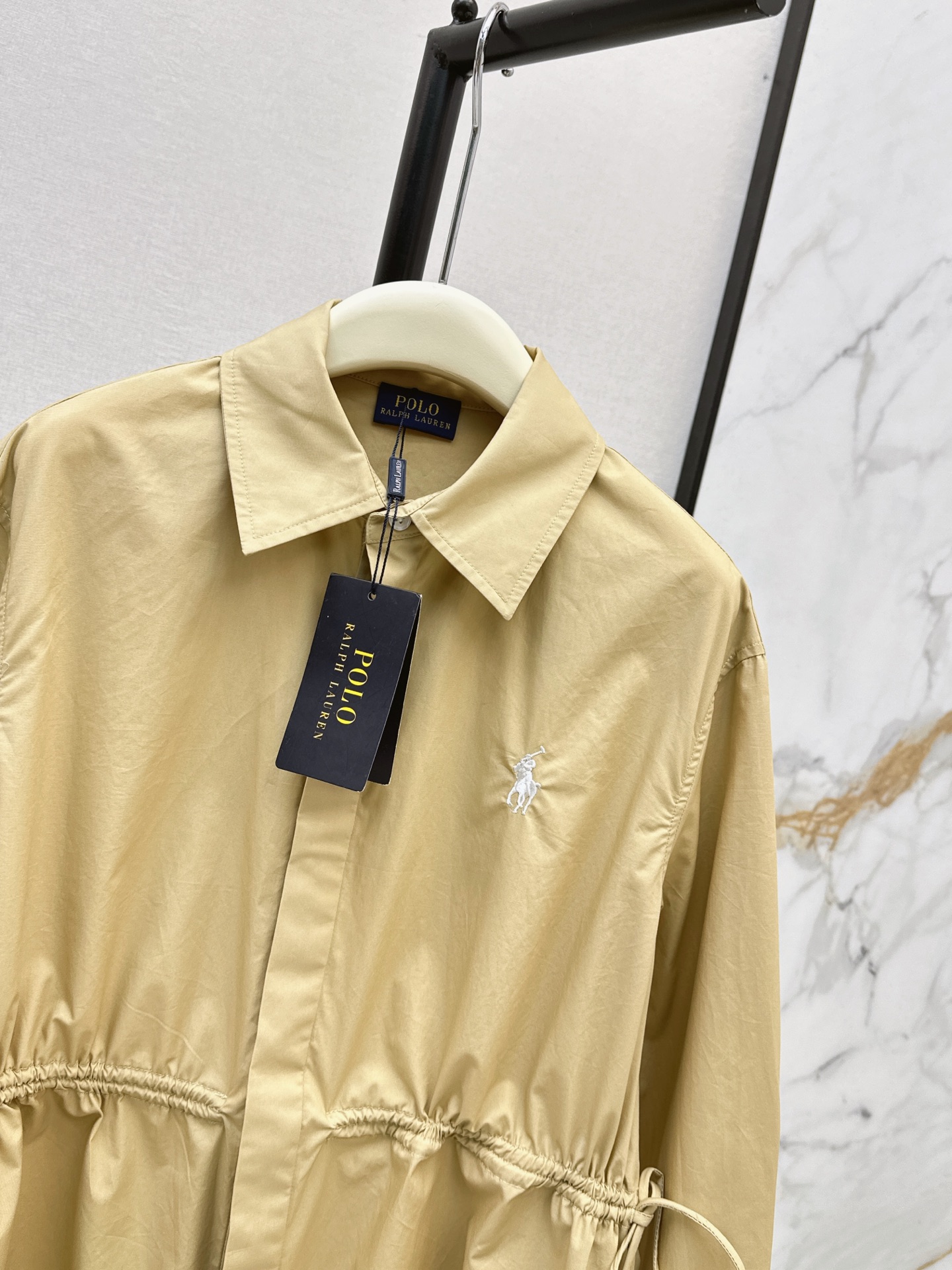 Ralp 26fw drawstring shirt dress