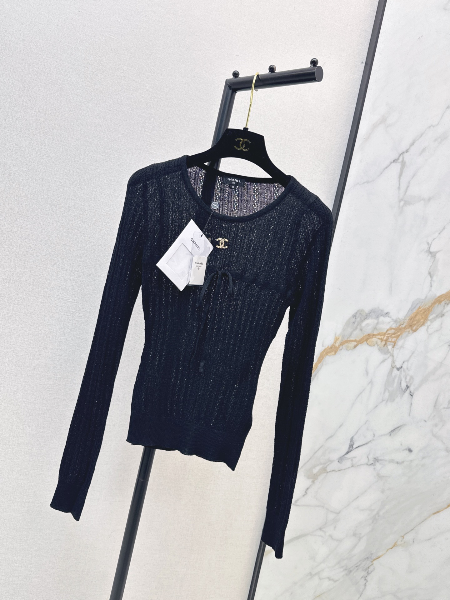 Chan 26fw slim-fit knitwear