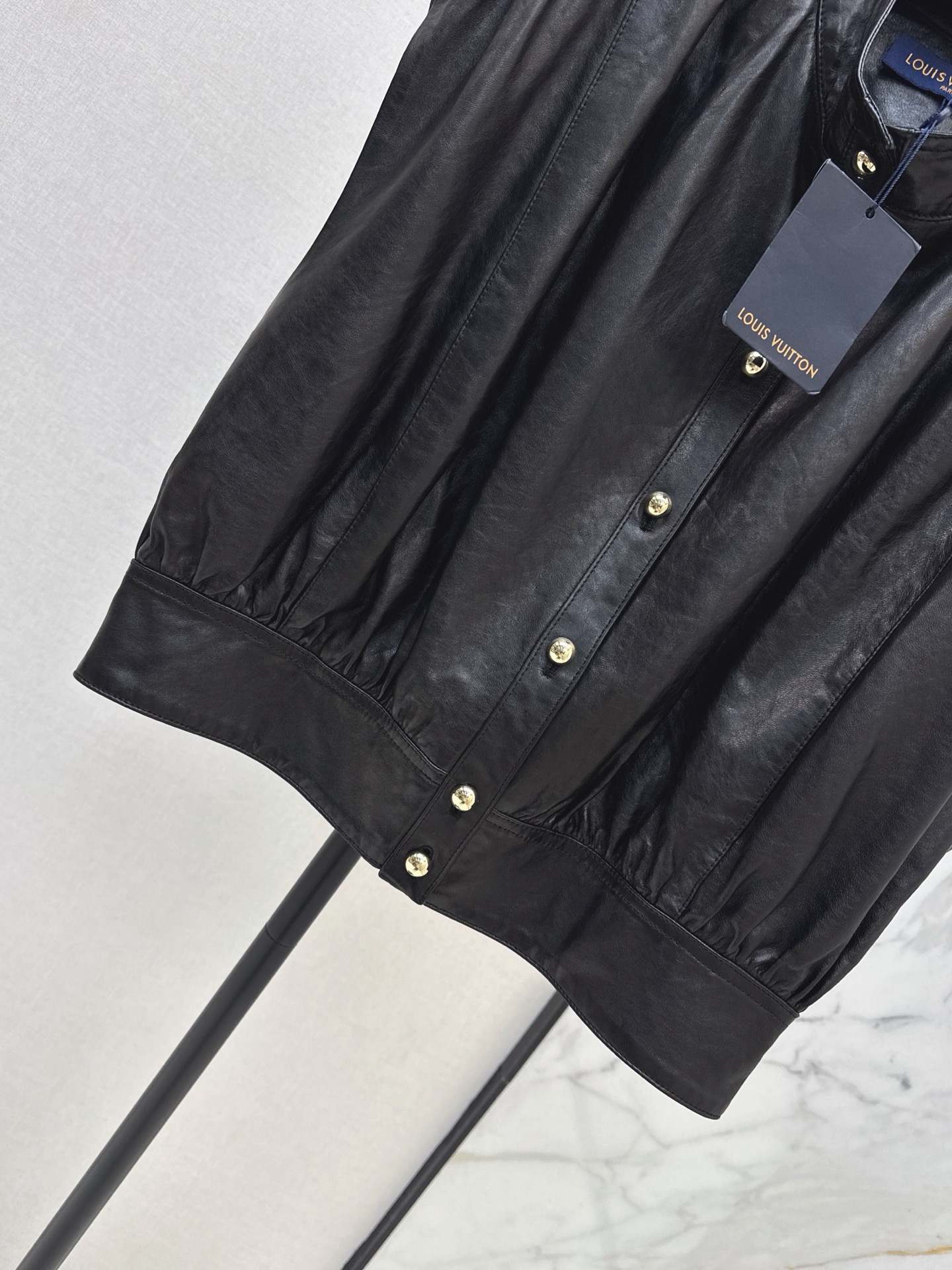Loui 26fw leather vest jacket
