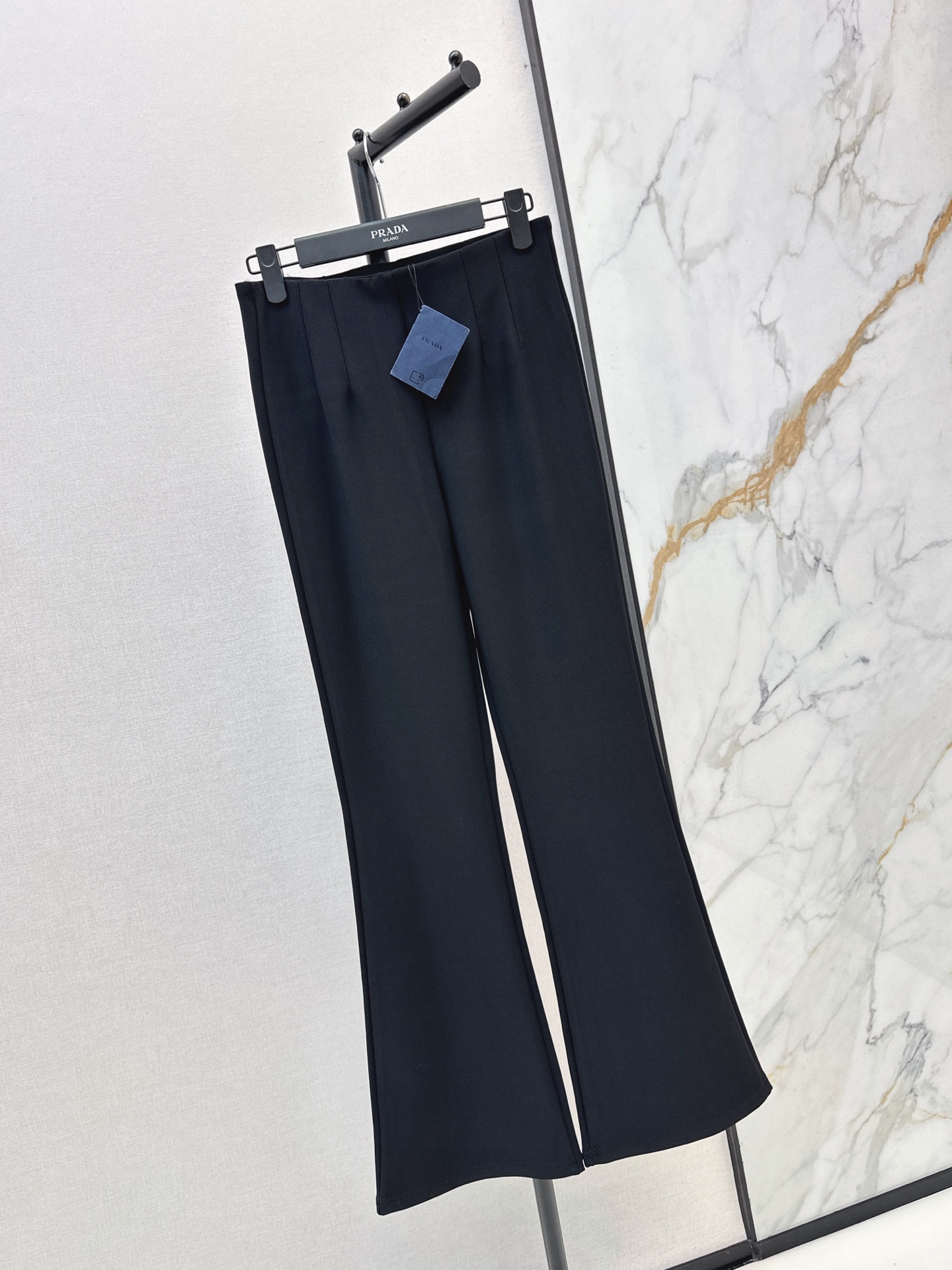 Pra 26fw high-waist flared pants