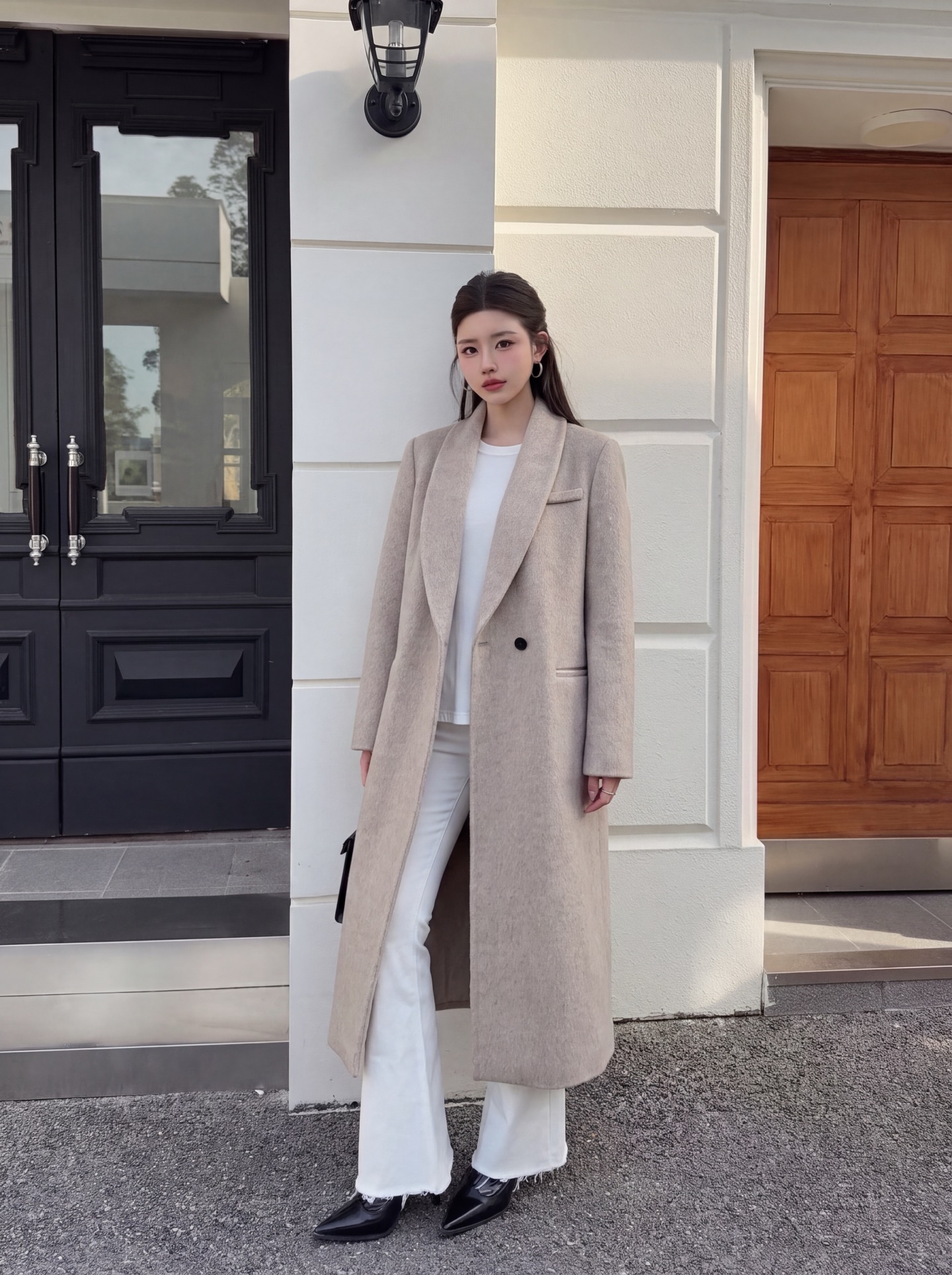 Max 26fw woolen overcoats