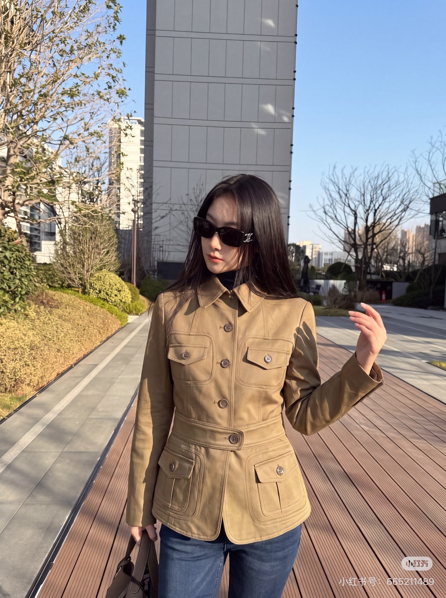 Ralp 26ss cropped trench coats