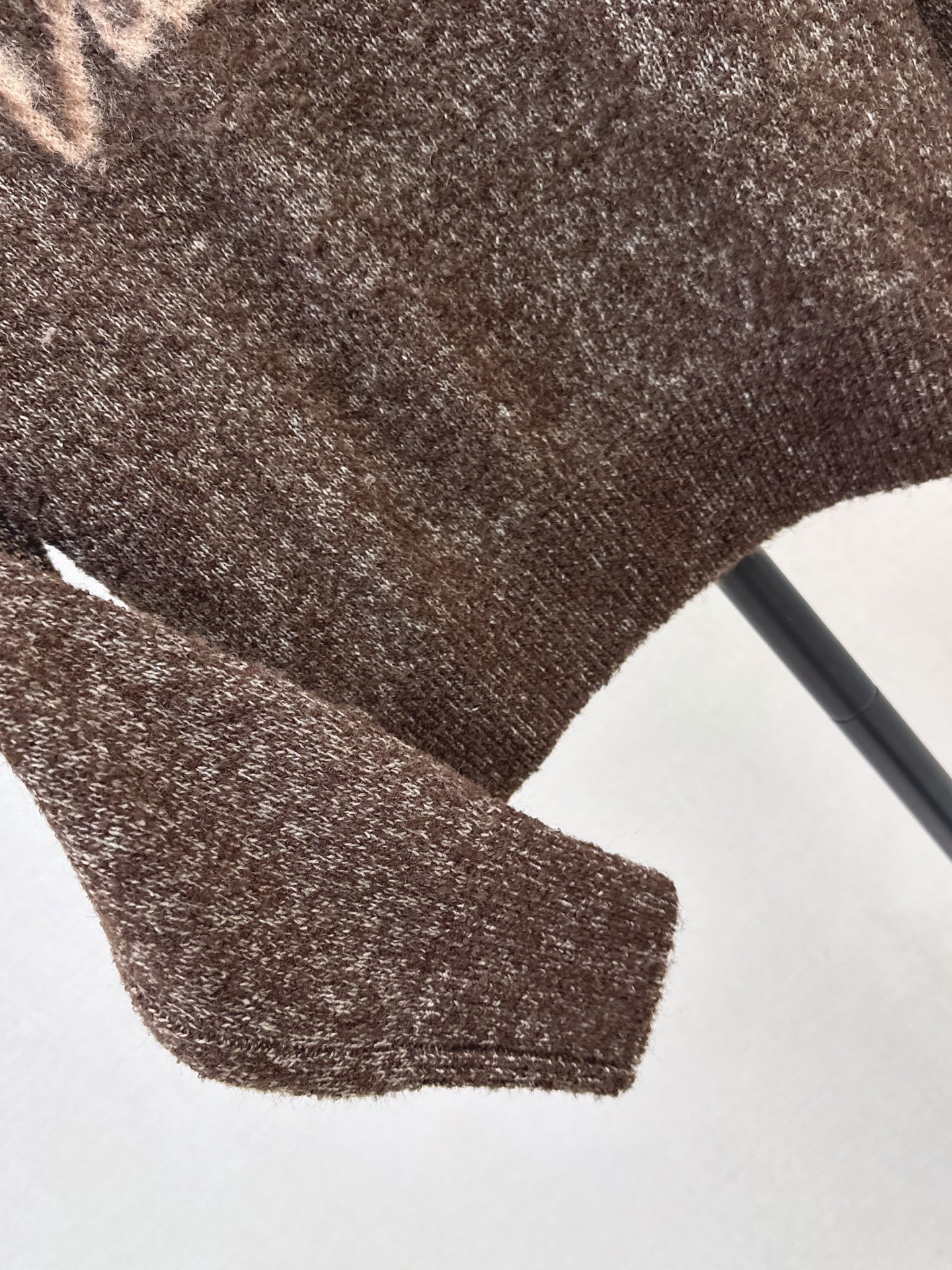 Loui 26fw intarsia knit sweater