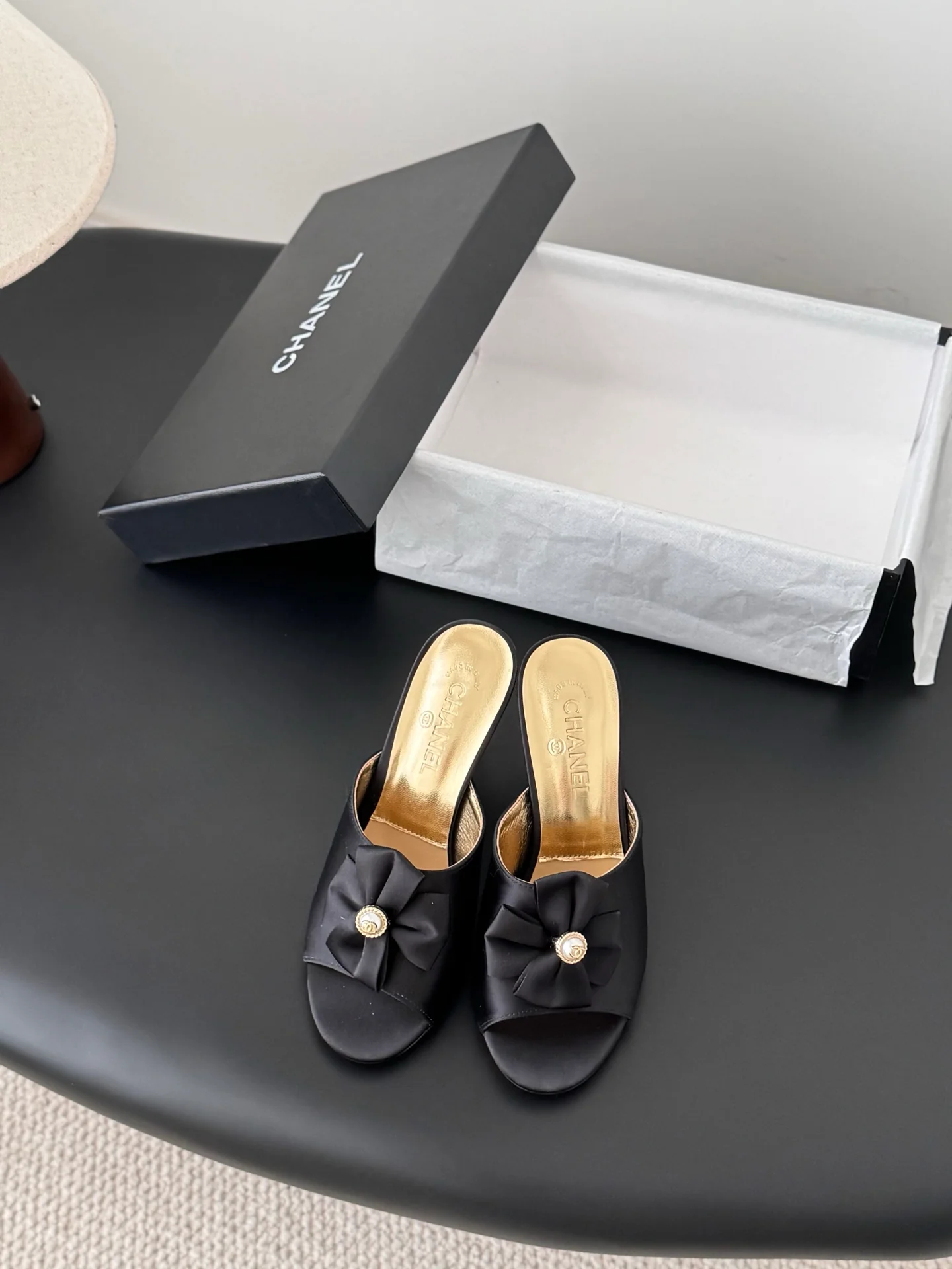Chan 26ss heel sandals