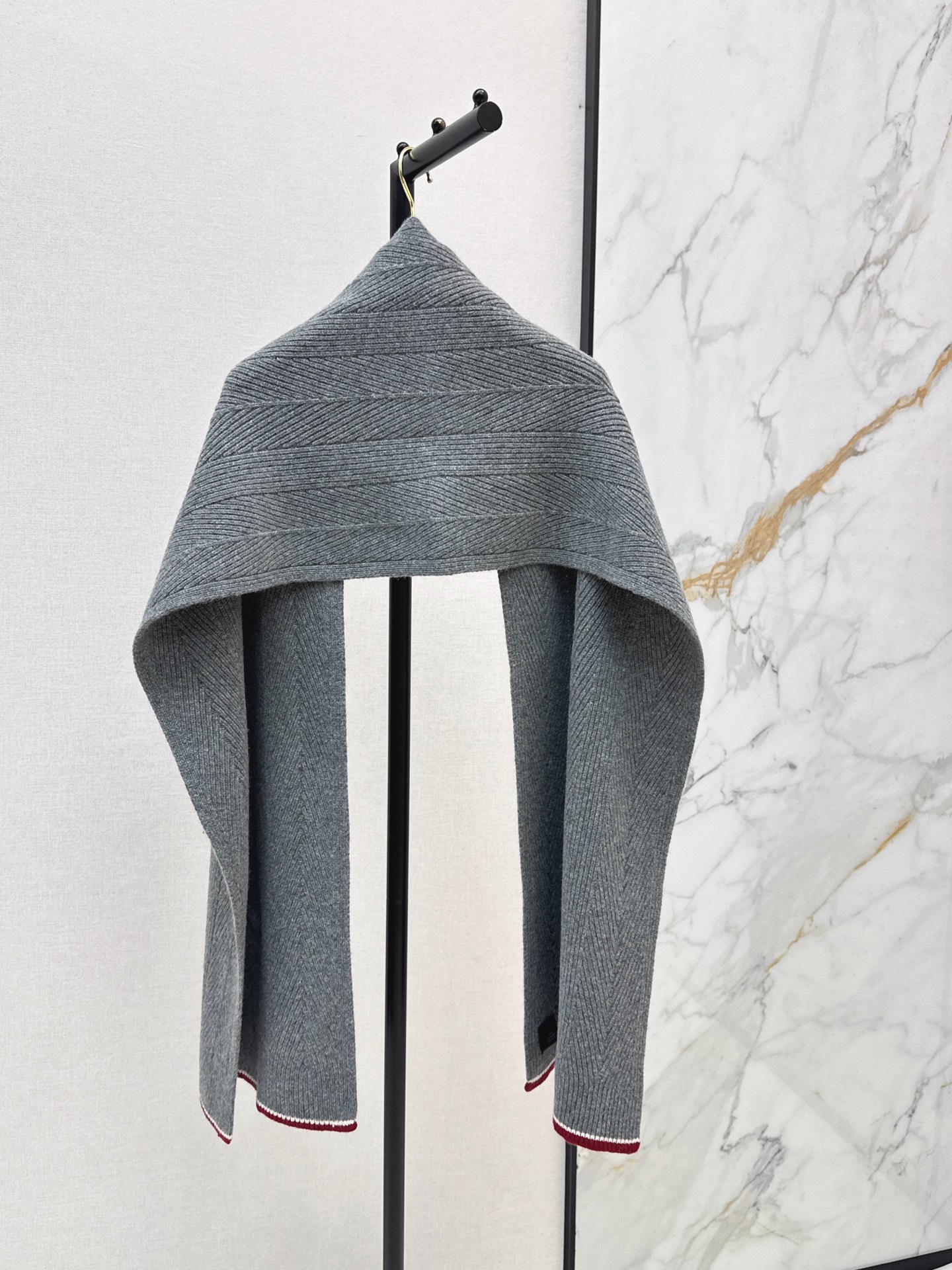 Chan 26fw cashmere scarf
