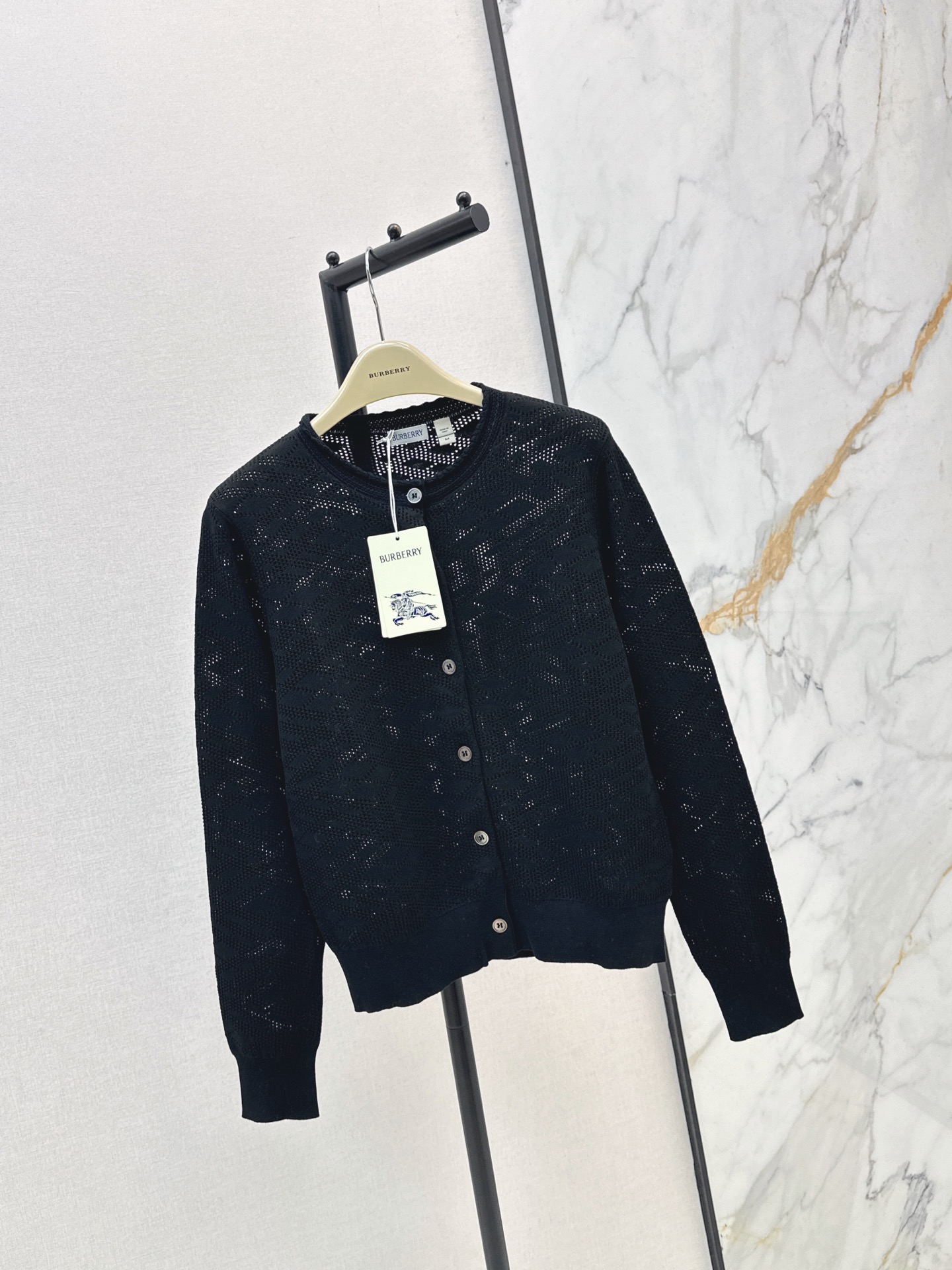 Bur 26fw jacquard cardigan