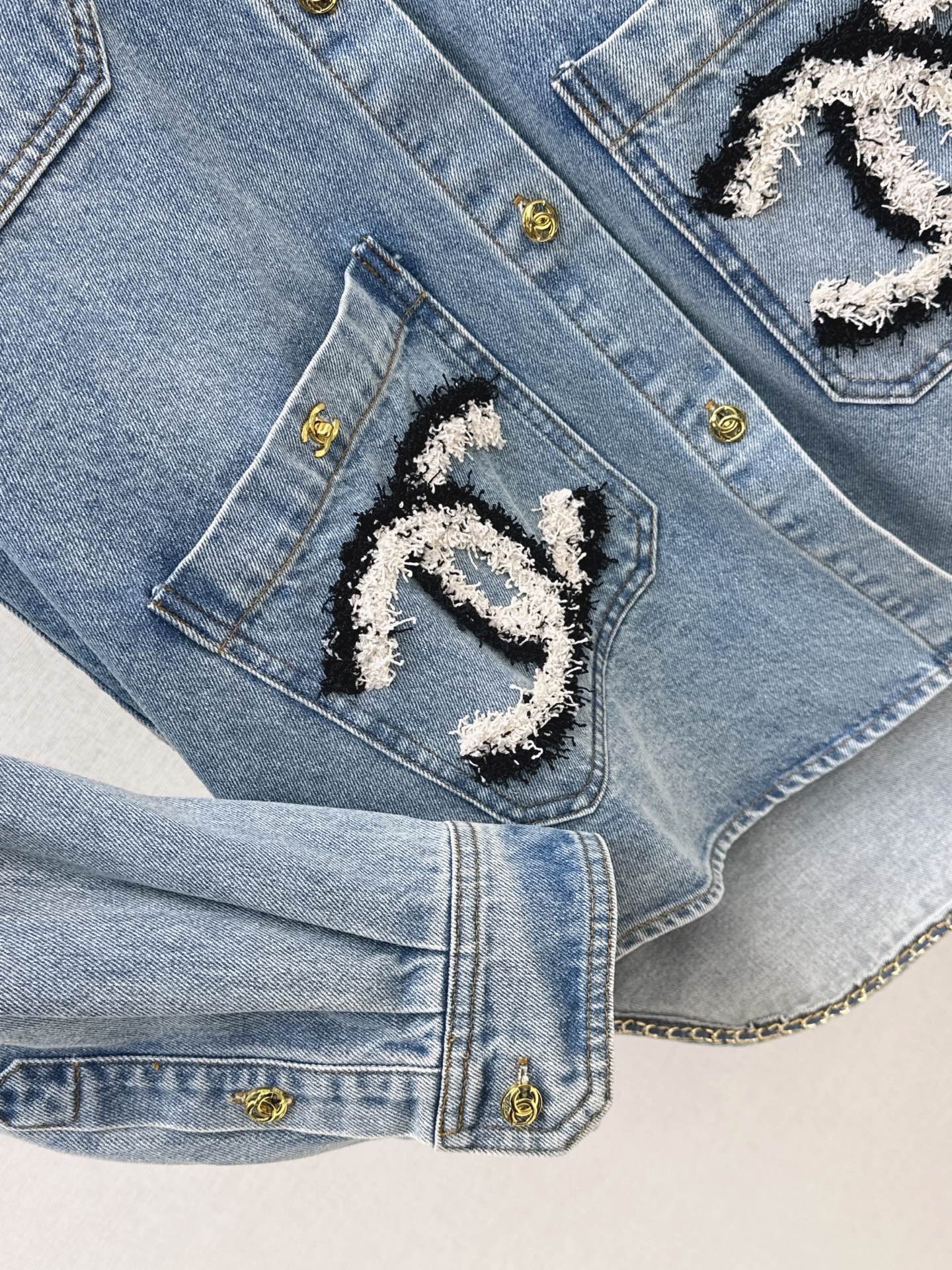 Chan 26fw denim shirt jacket