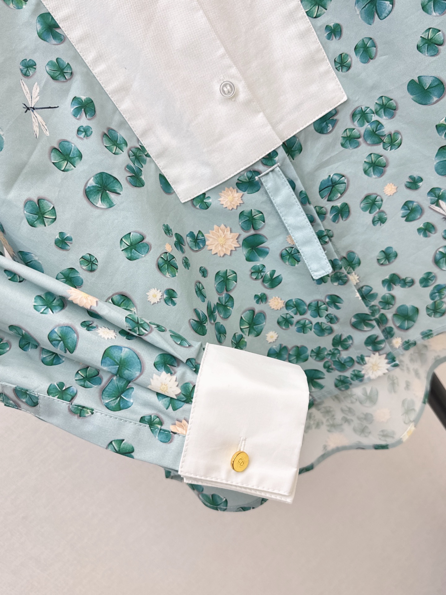 CD 26fw long print shirt