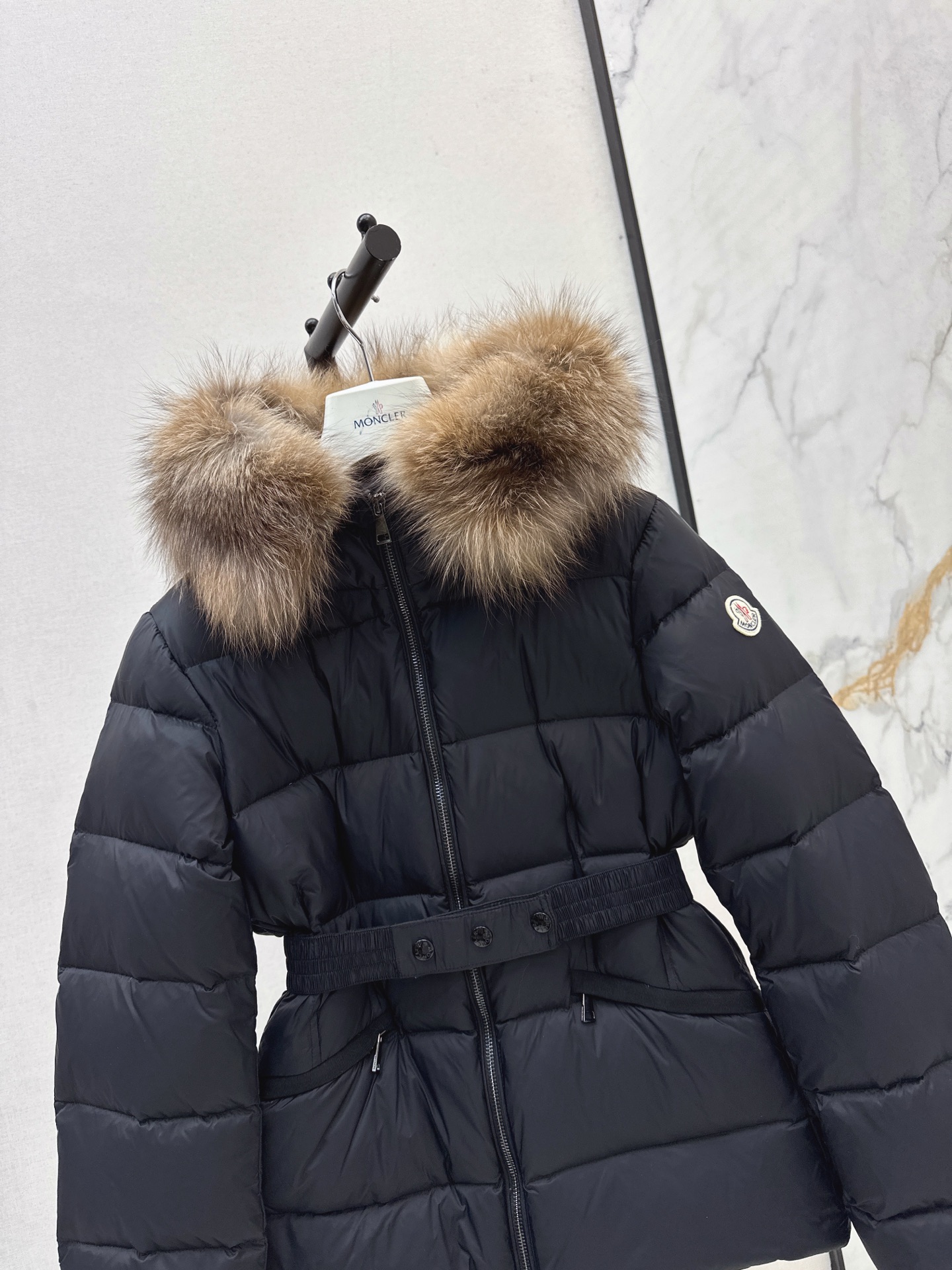 Monc 26fw hooded down jacket