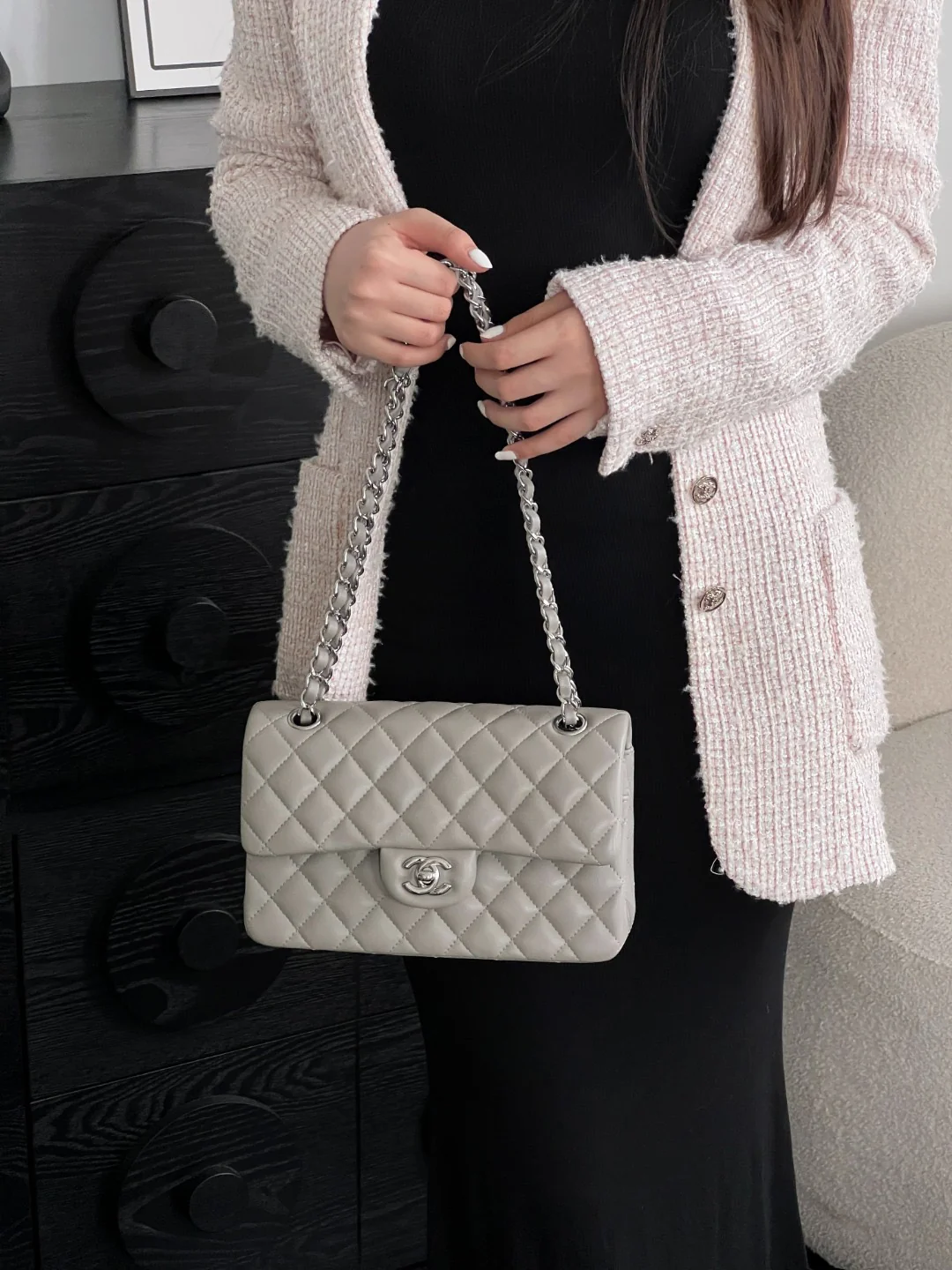 Chan cf23 chain shoulder bag