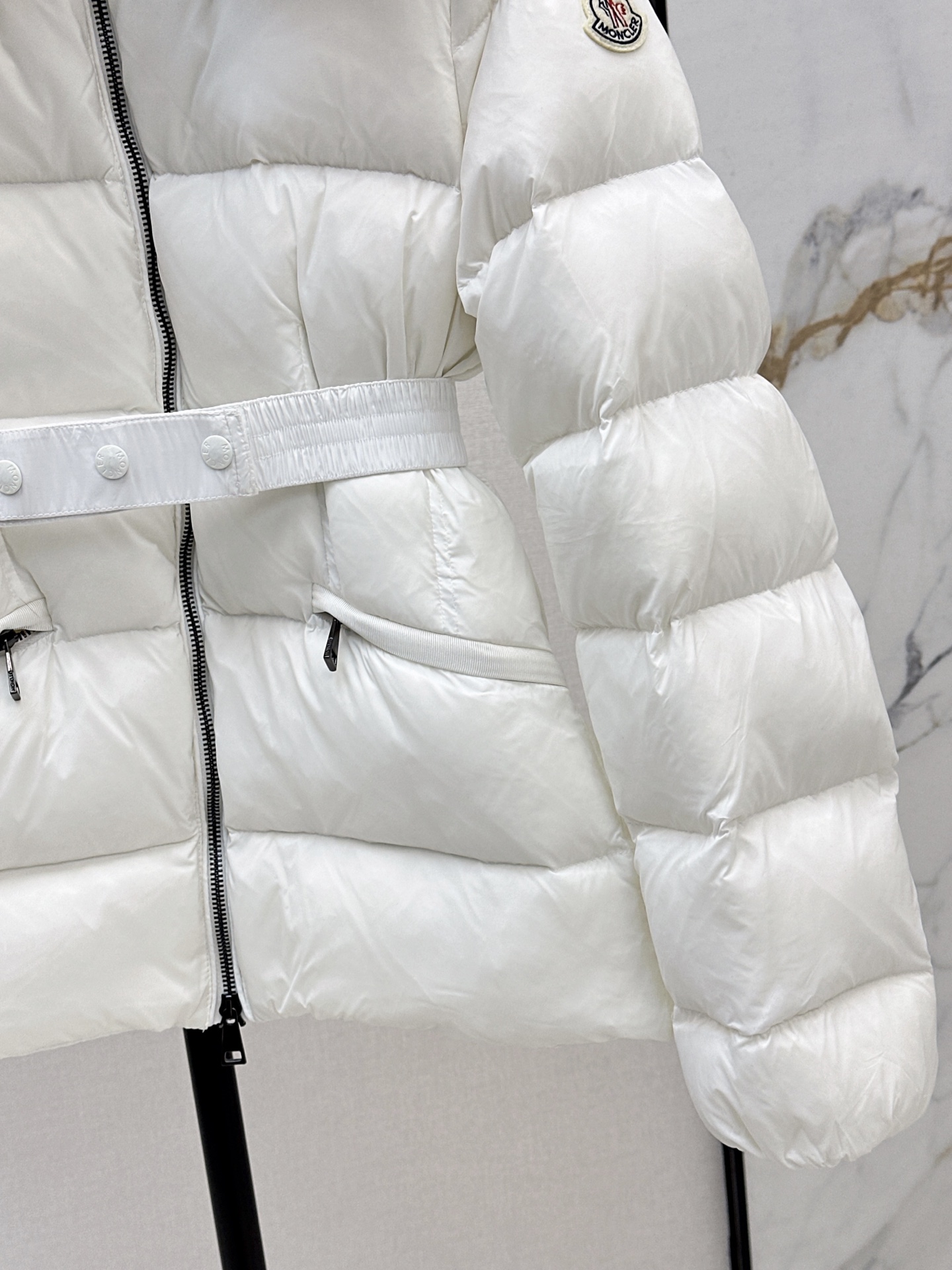 Monc 26fw hooded down jacket