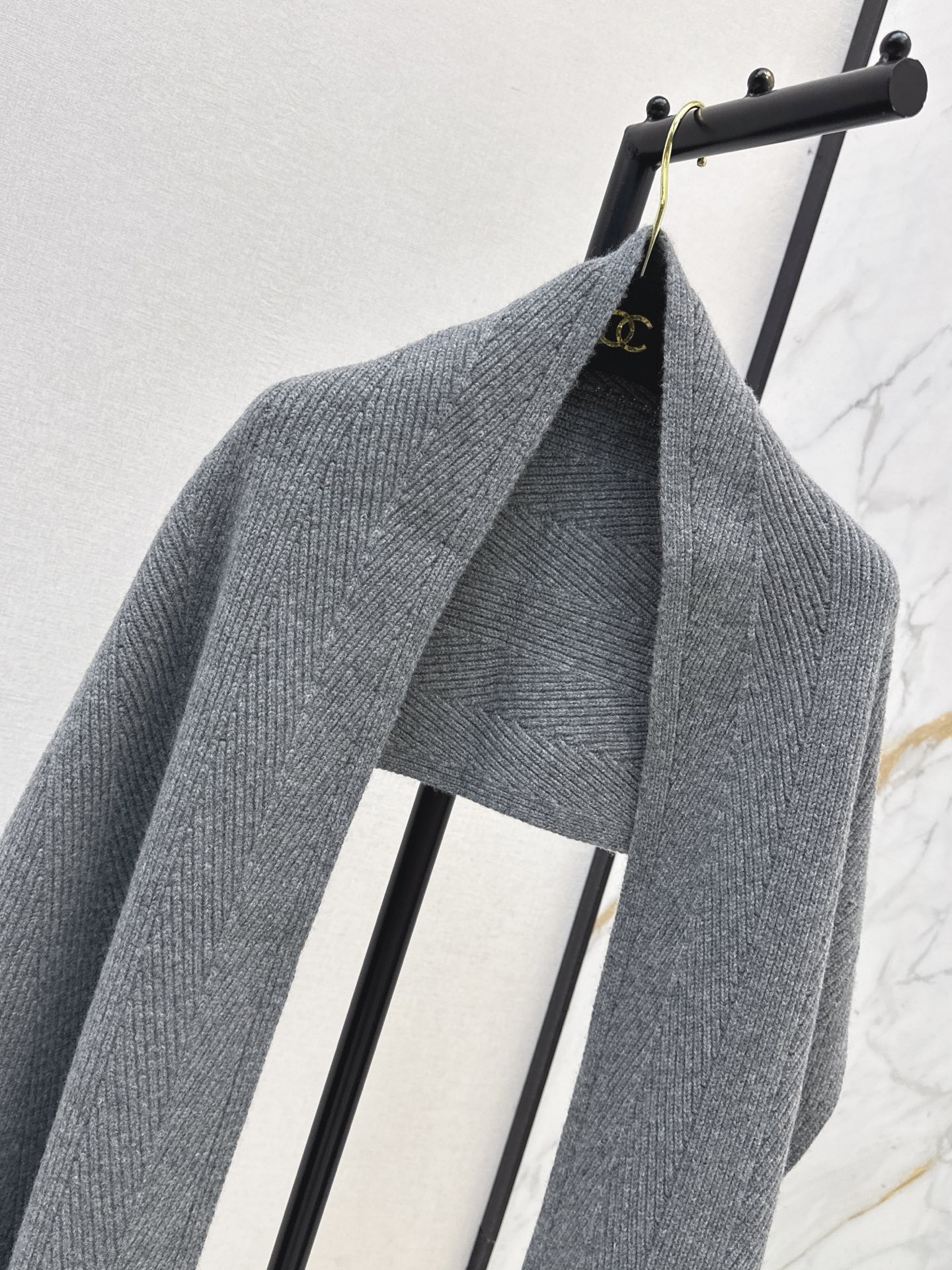 Chan 26fw cashmere scarf