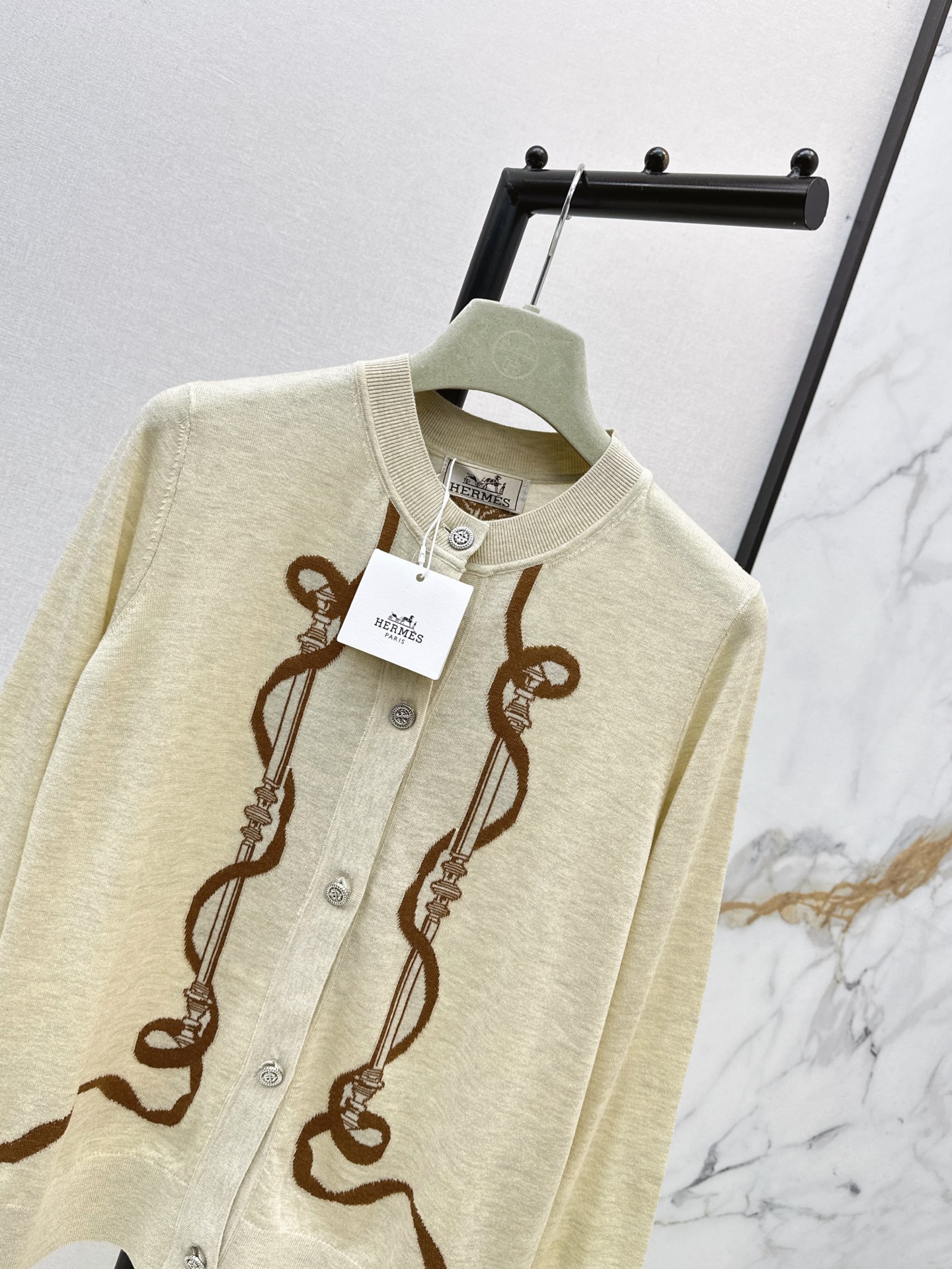 Her 26fw wool knit cardigan
