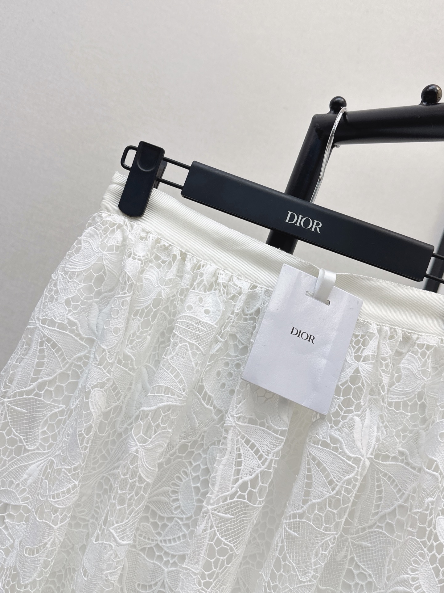 CD 26ss hollow bow embroidery skirt