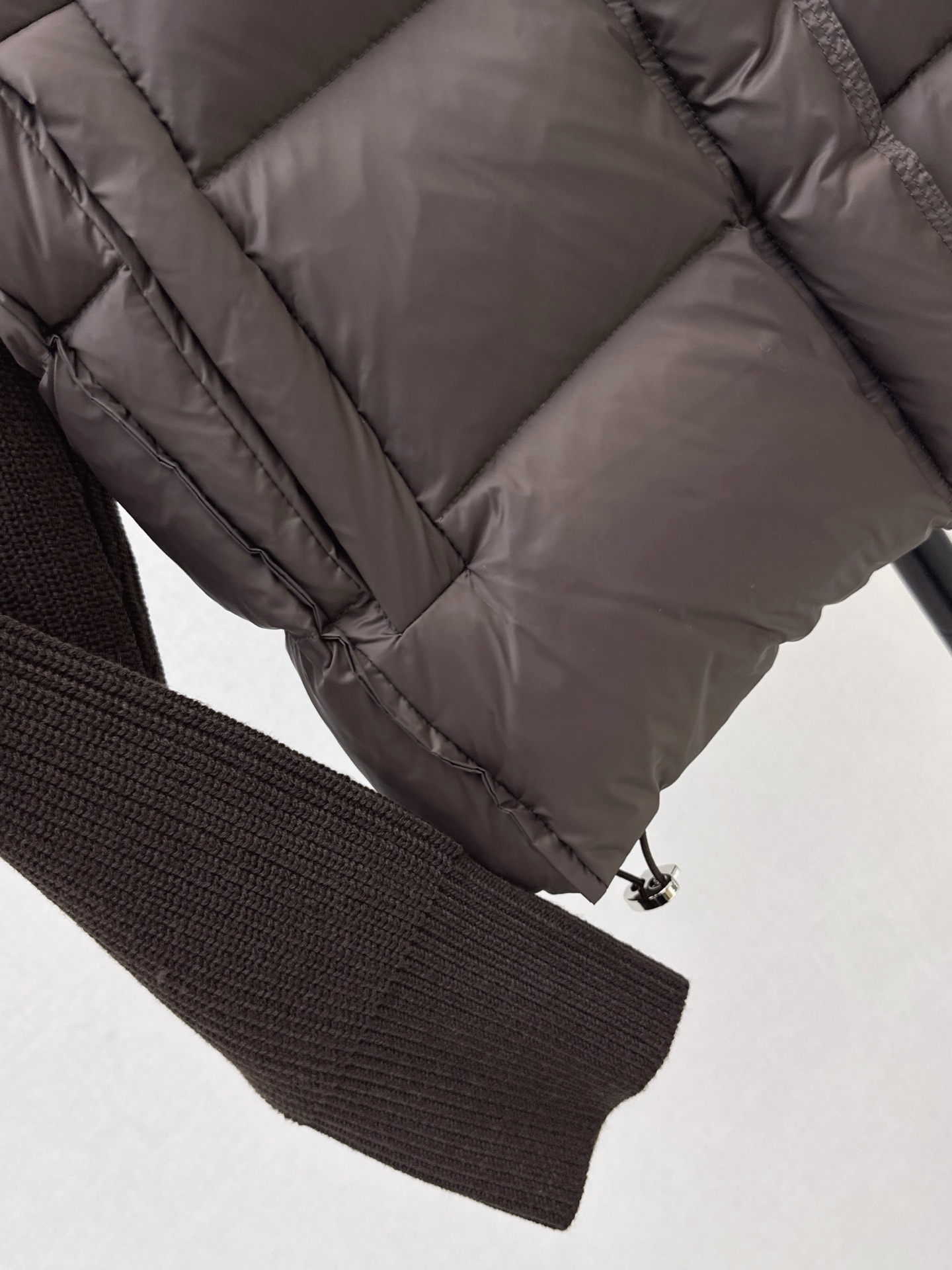 Brun 26fw cropped down jacket