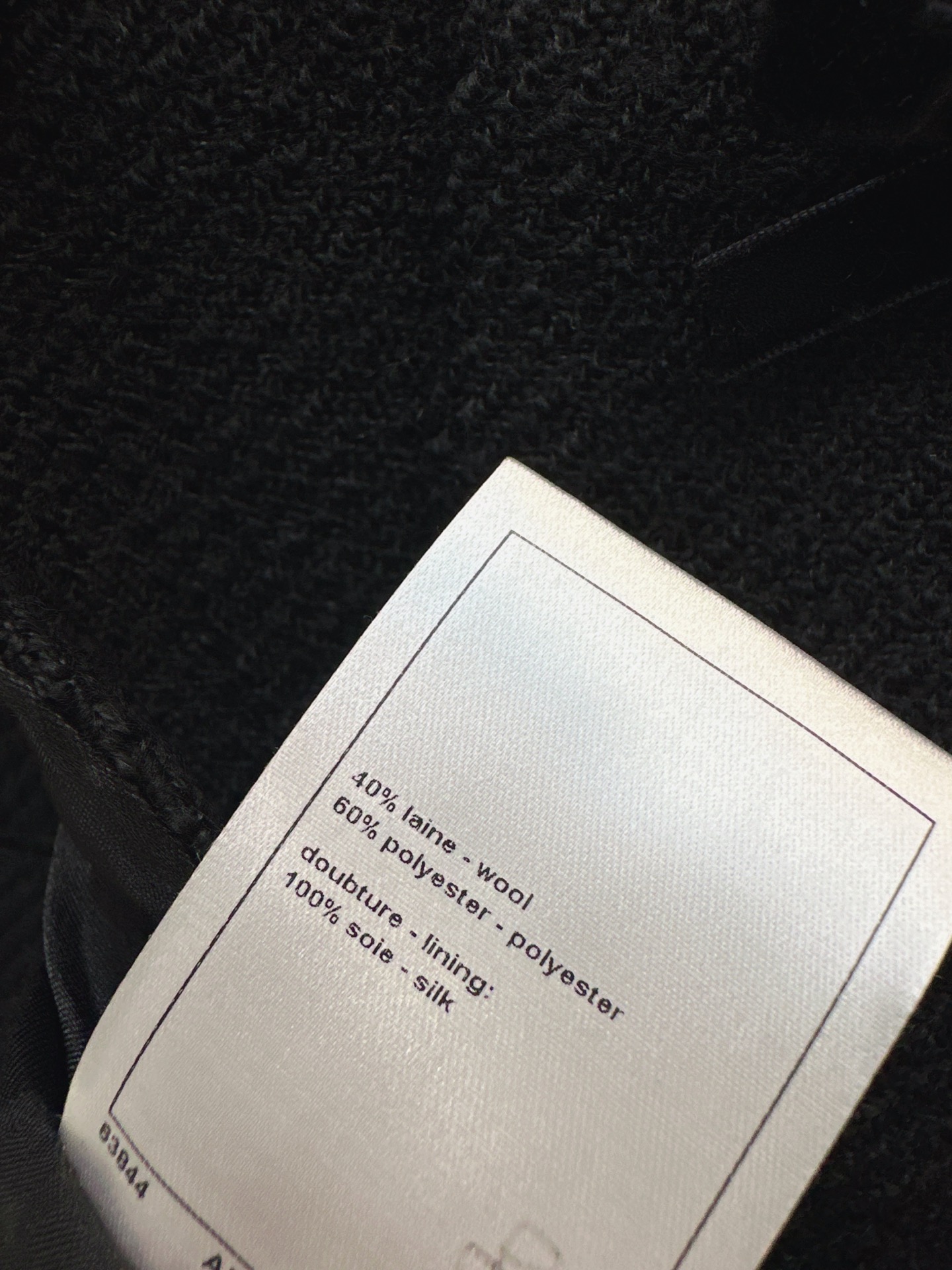 Chan 26fw bow woven jacket