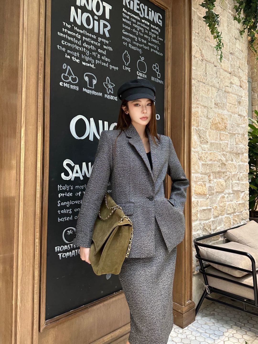 CD 26fw wool blazer