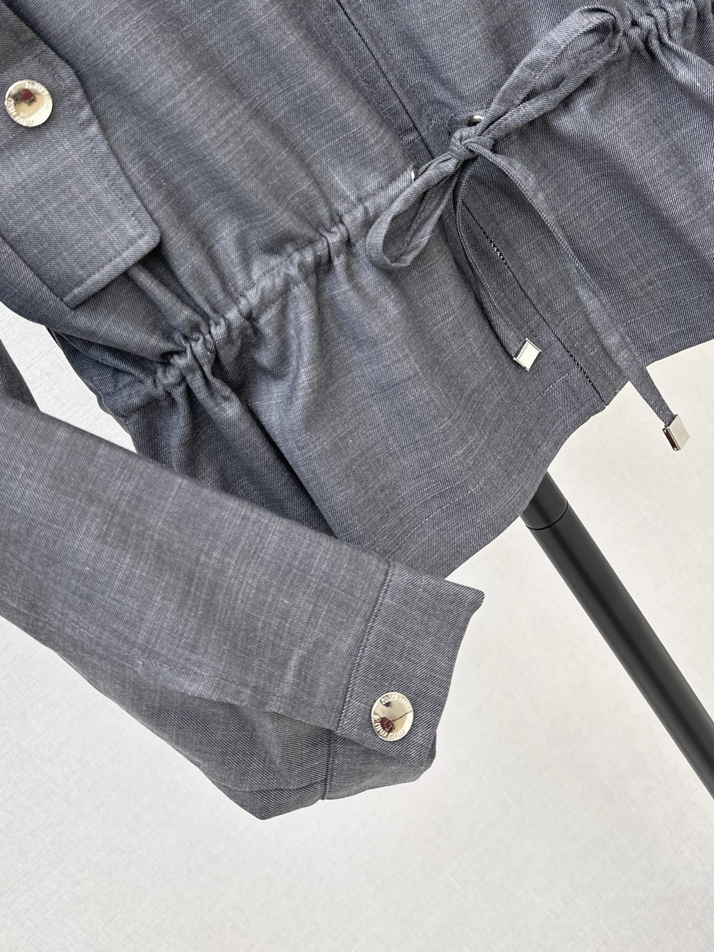 Miu 26fw drawstring top