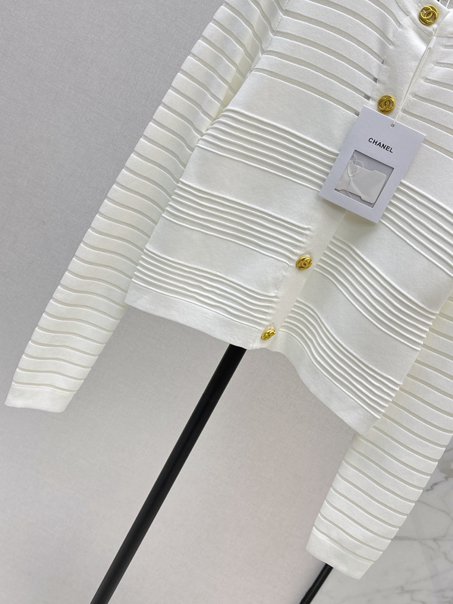 Chan 26fw jacquard crdigan