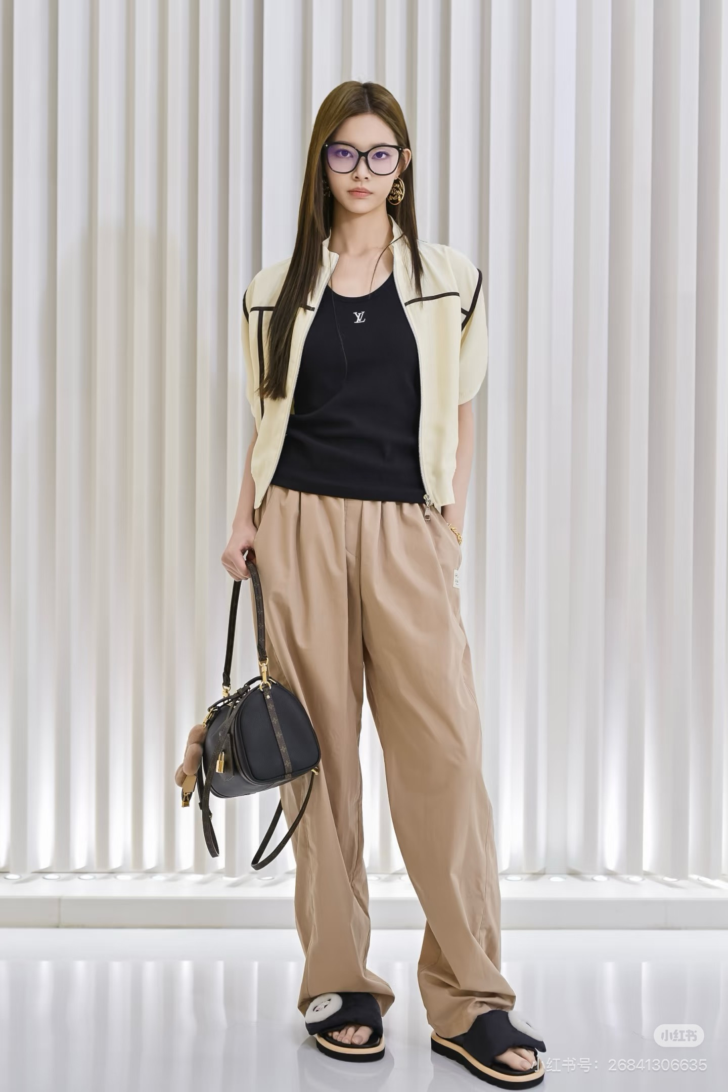 Loui 26fw straight-leg pants