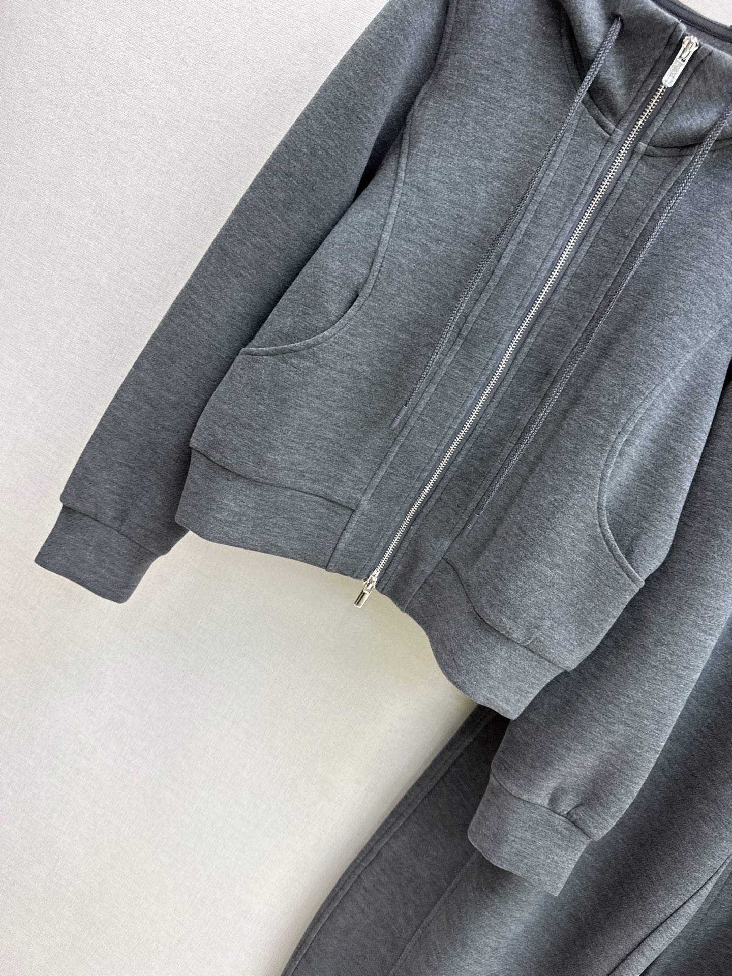 Brun 26fw hooded zipper jacket pants sets