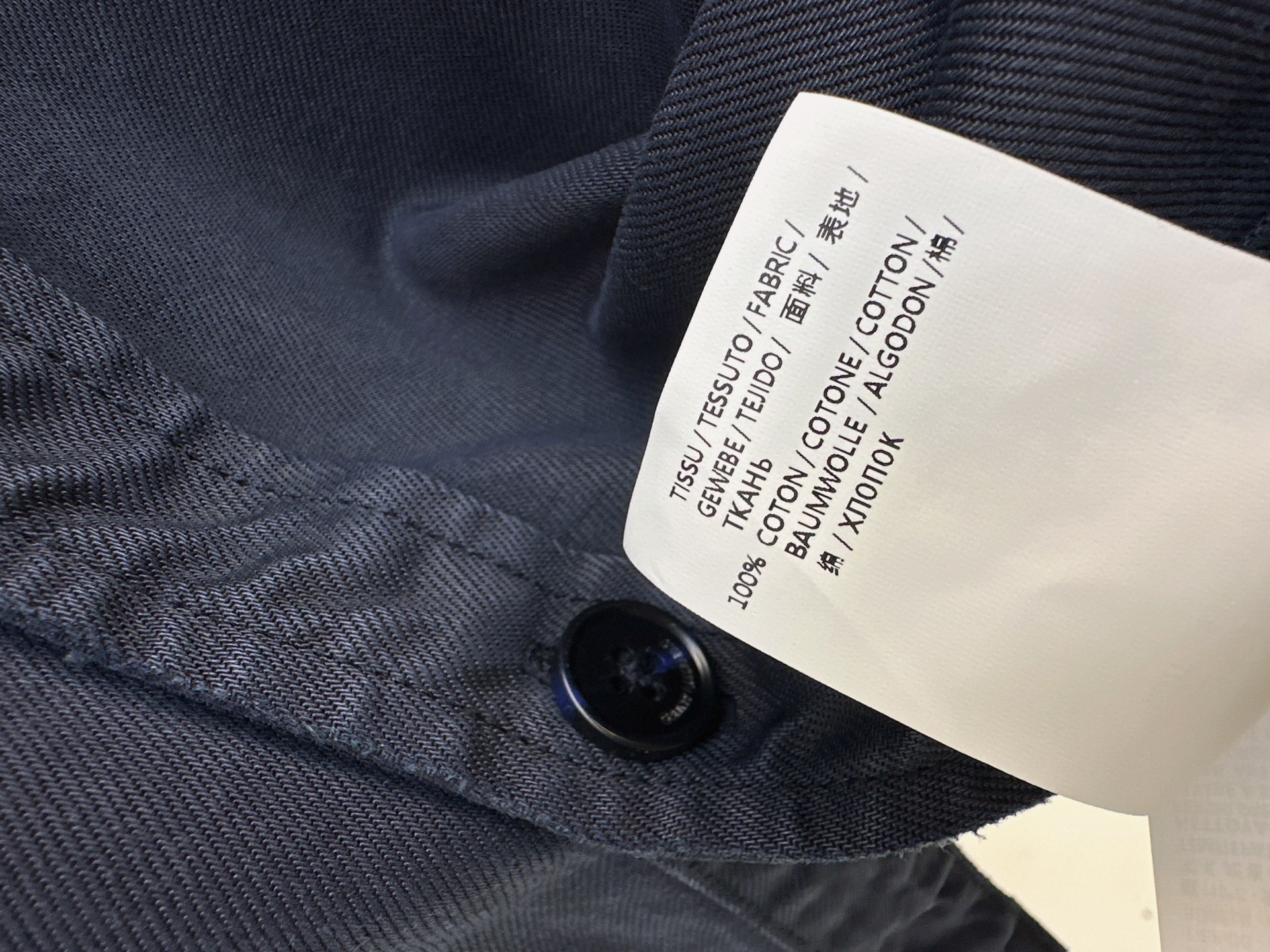 Sain 26fw denim shirt