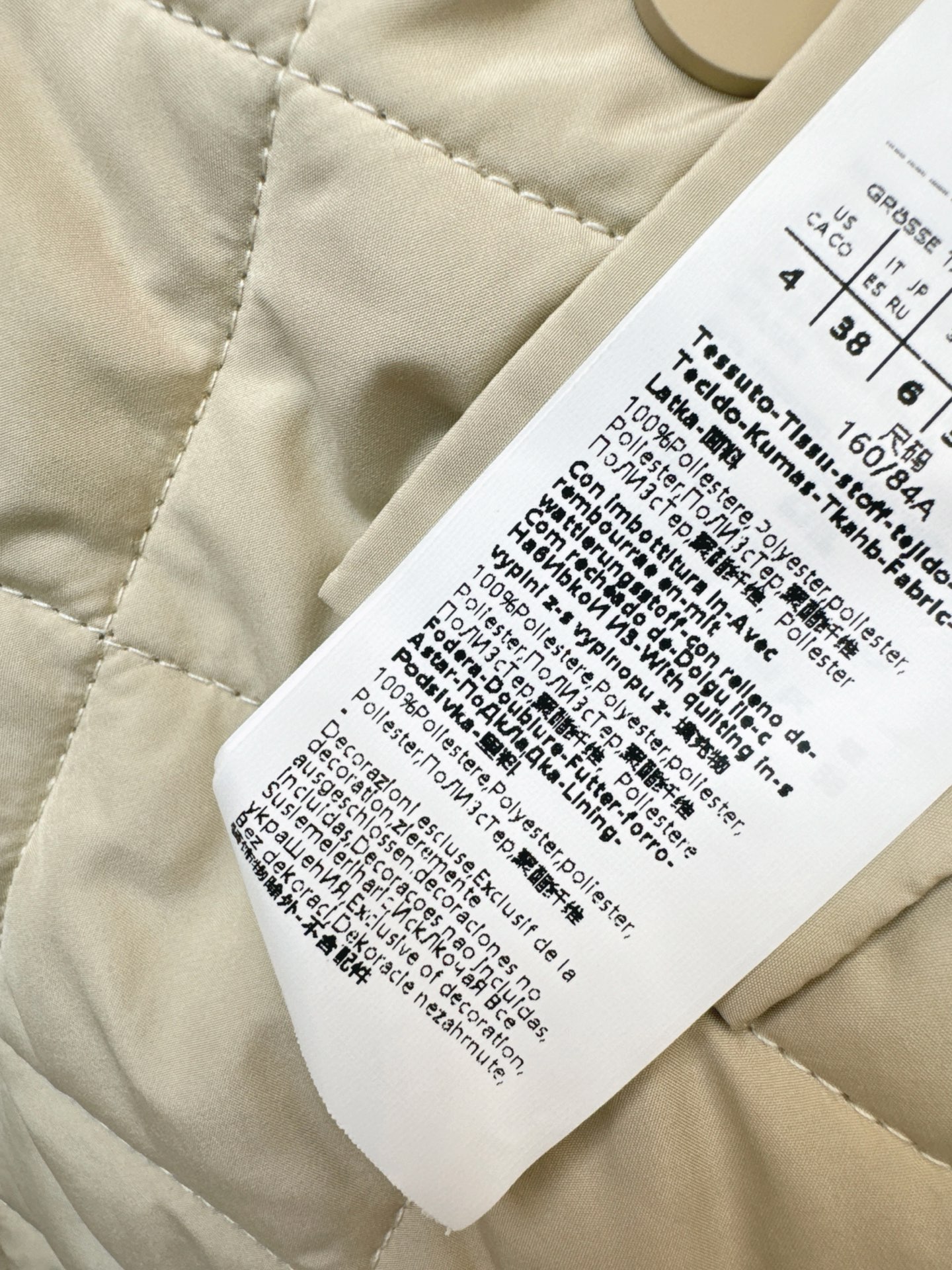 Max 26fw hooded padded jacket