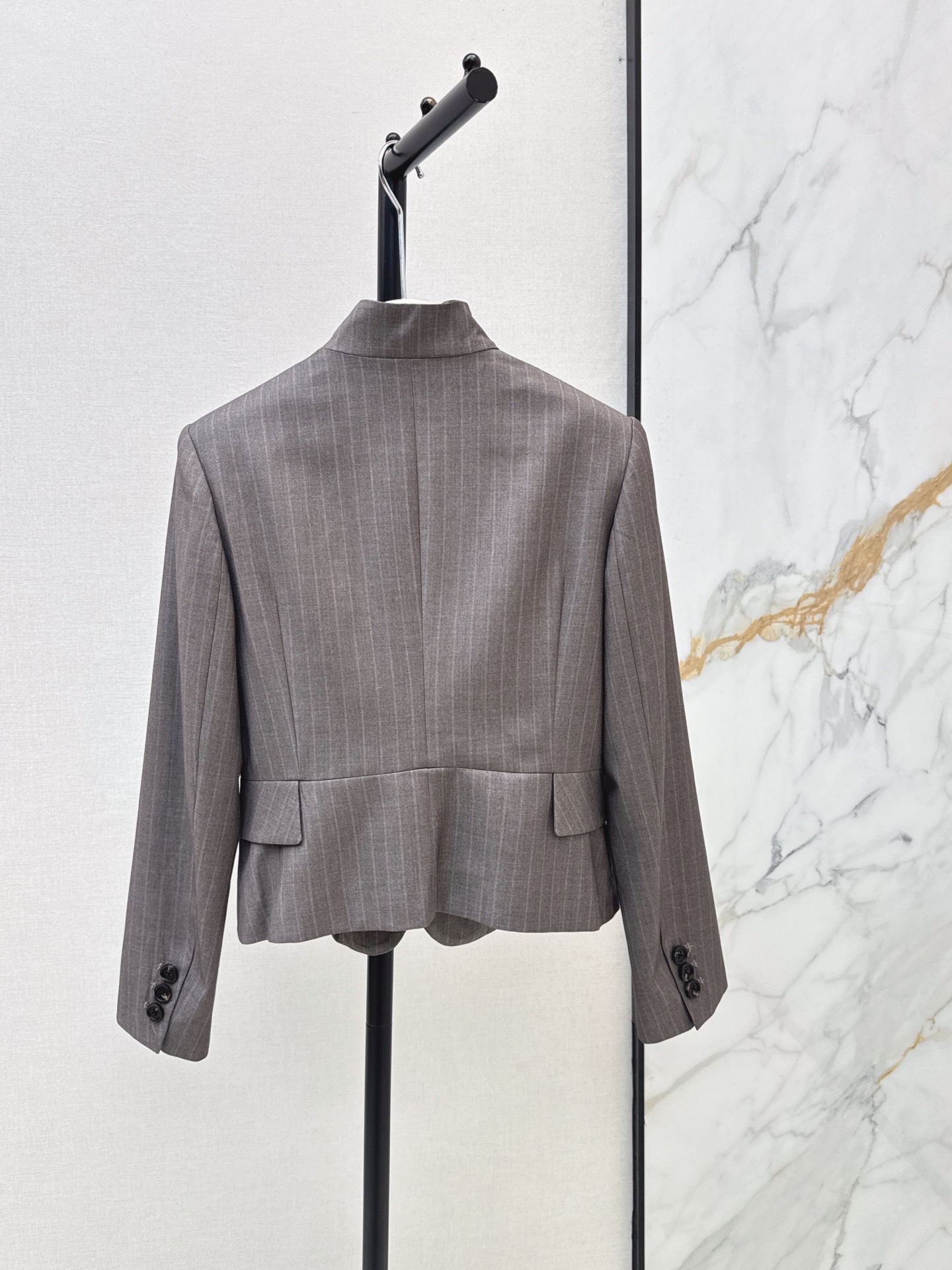 Ralp 26fw stripe cropped blazer