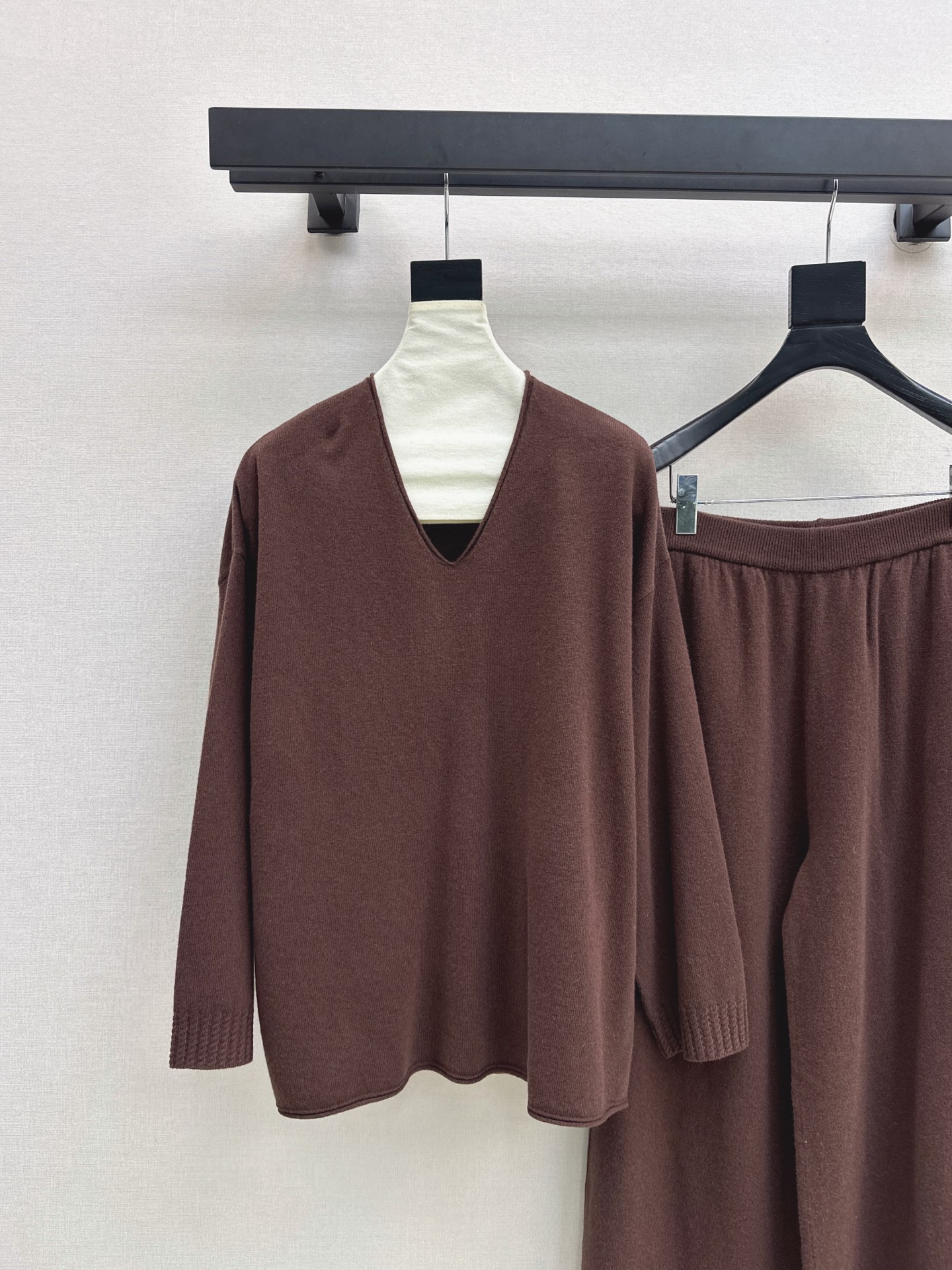 Row 26fw wool sweater pants sets