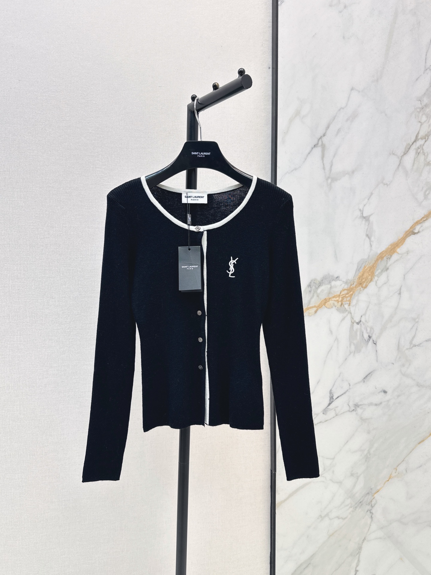 Sain 26fw slim-fit cardigan