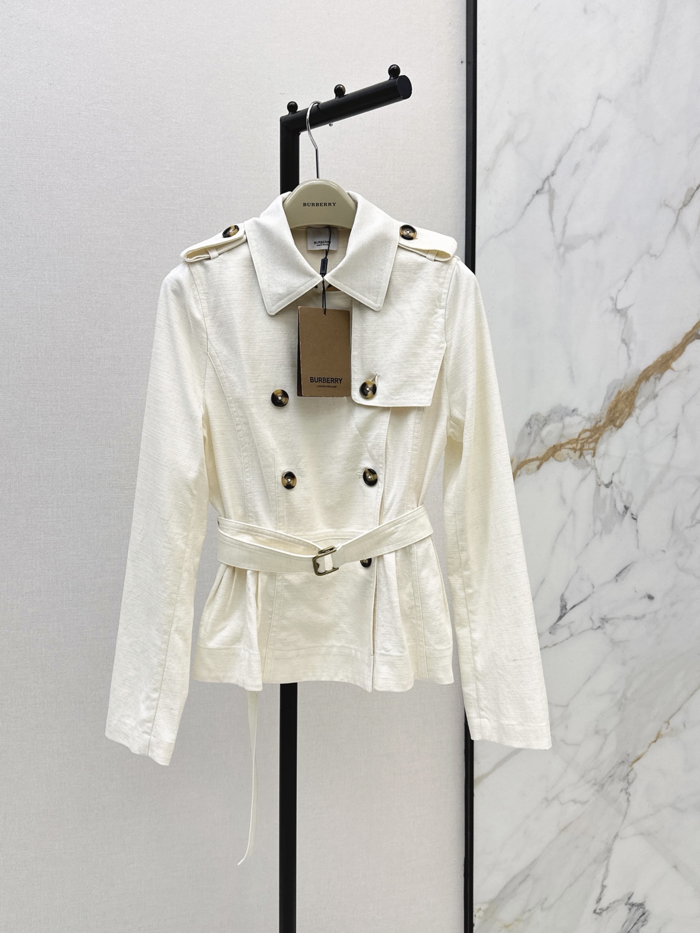 Bur 26fw belted trench coats