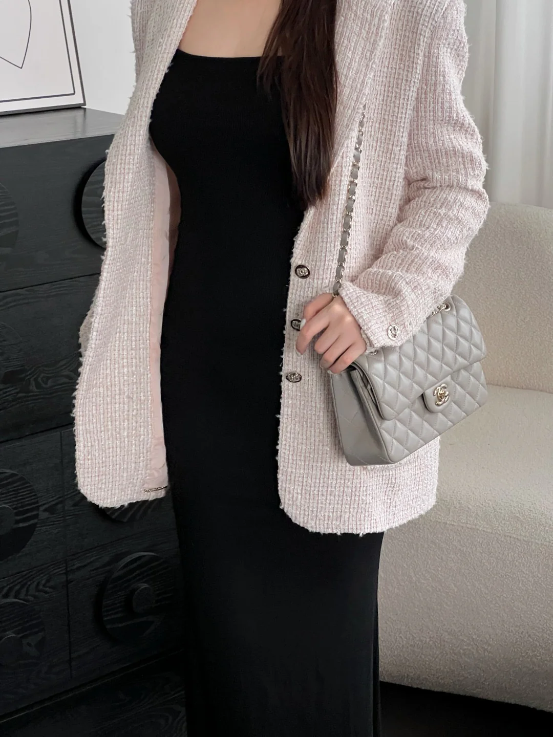 Chan cf23 chain shoulder bag