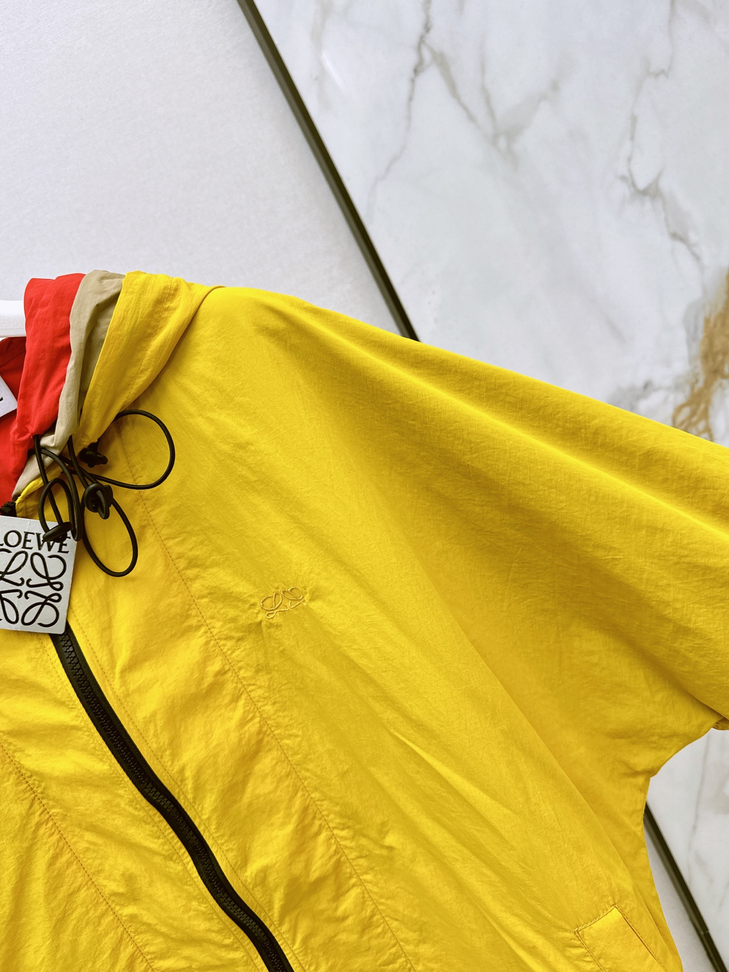 Loe 26fw hooded zipper jacket