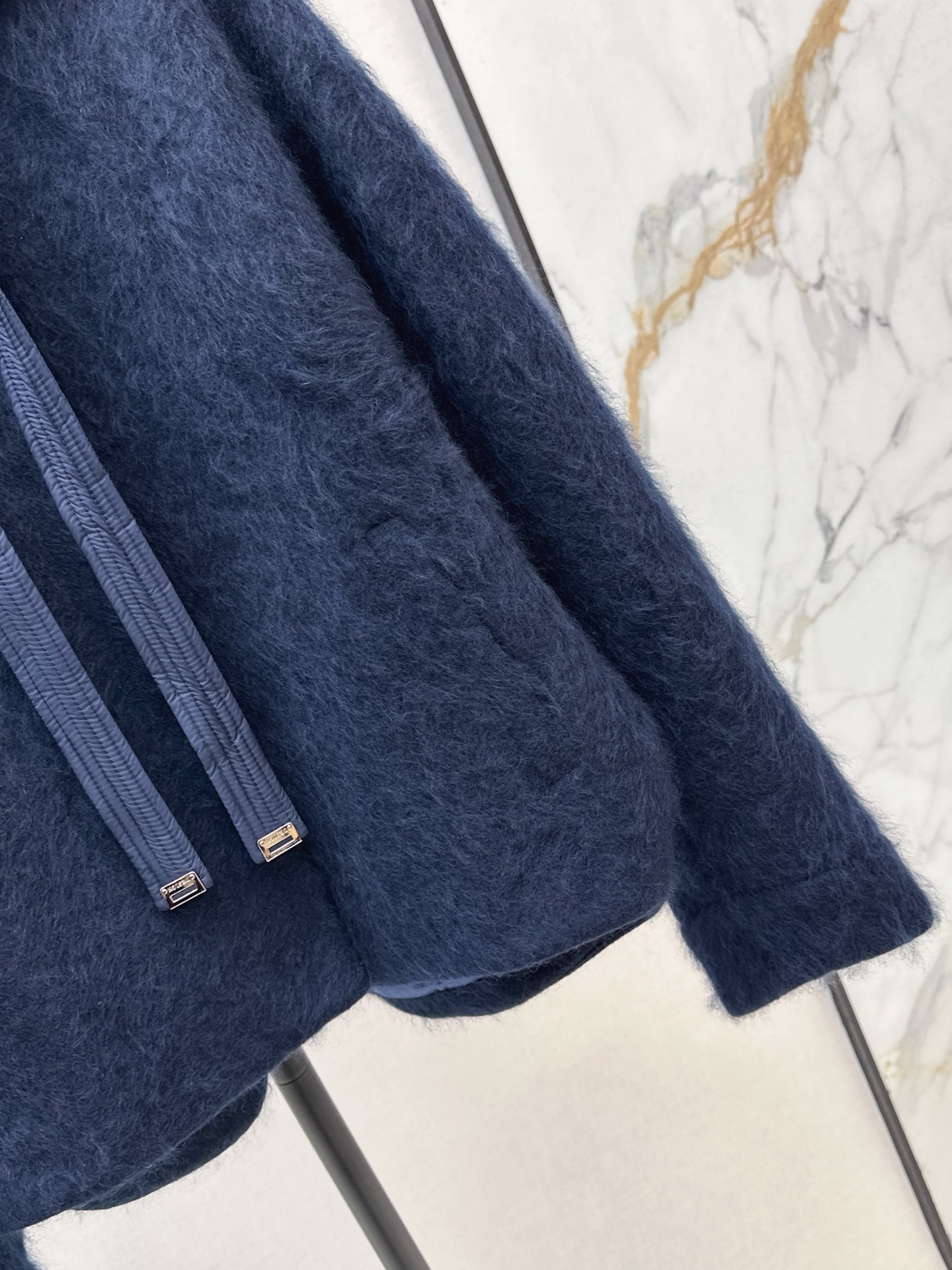 Max 26fw wool hooded jacket
