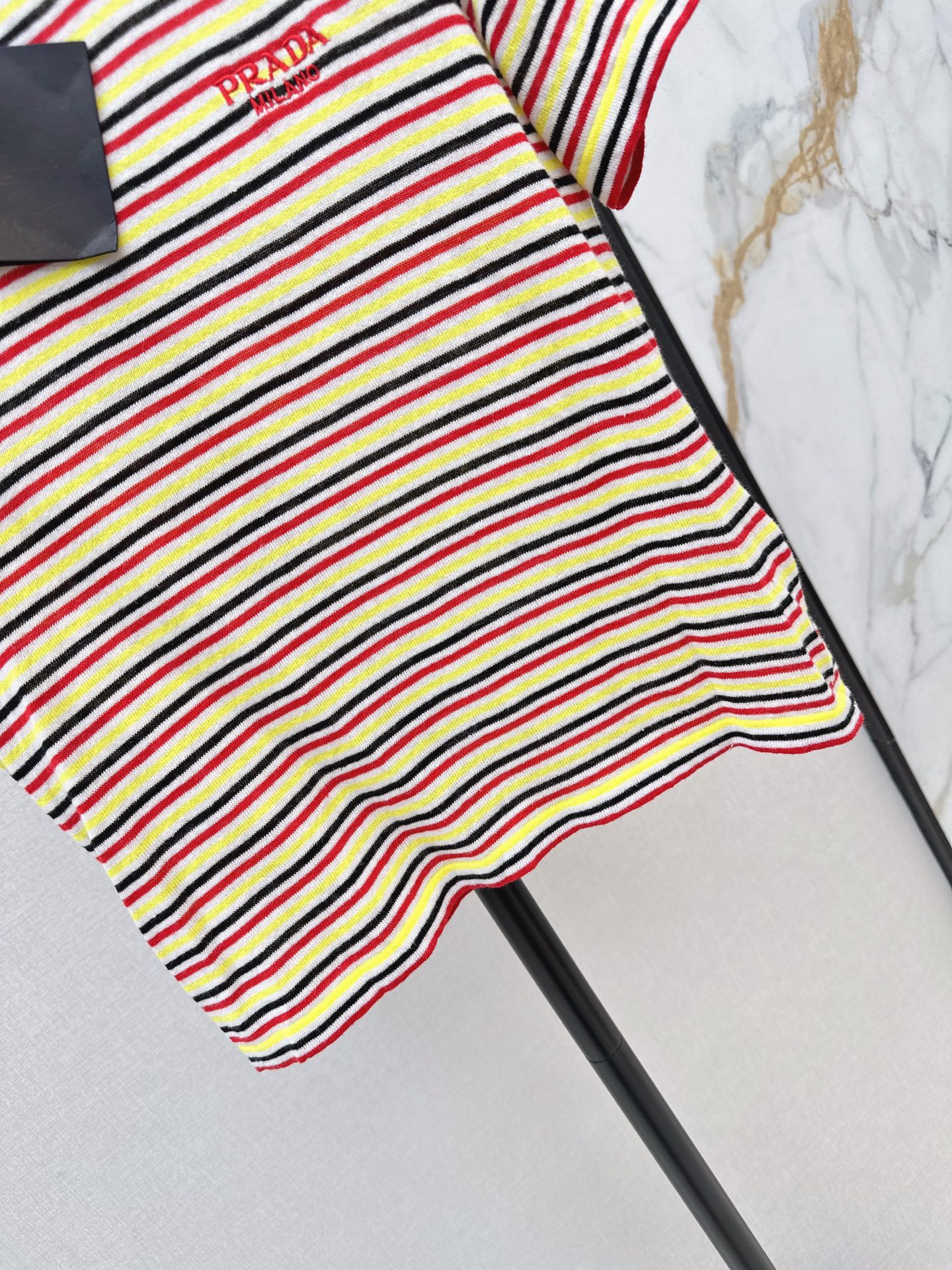 Pra 26fw stripe t-shirt